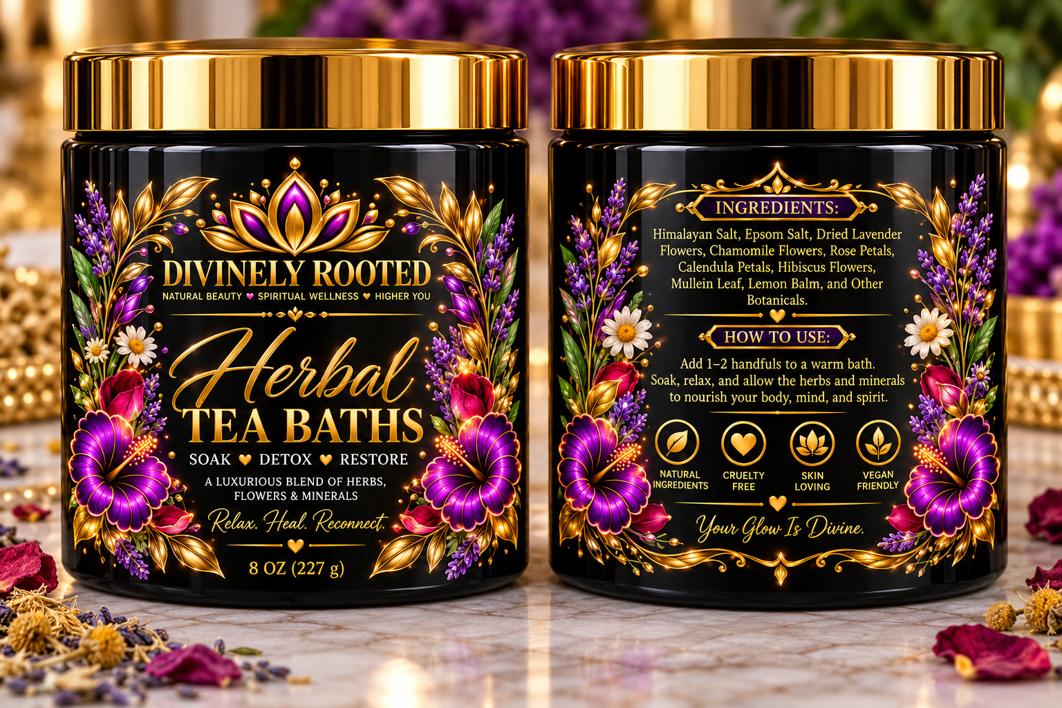 Herbal Tea Baths