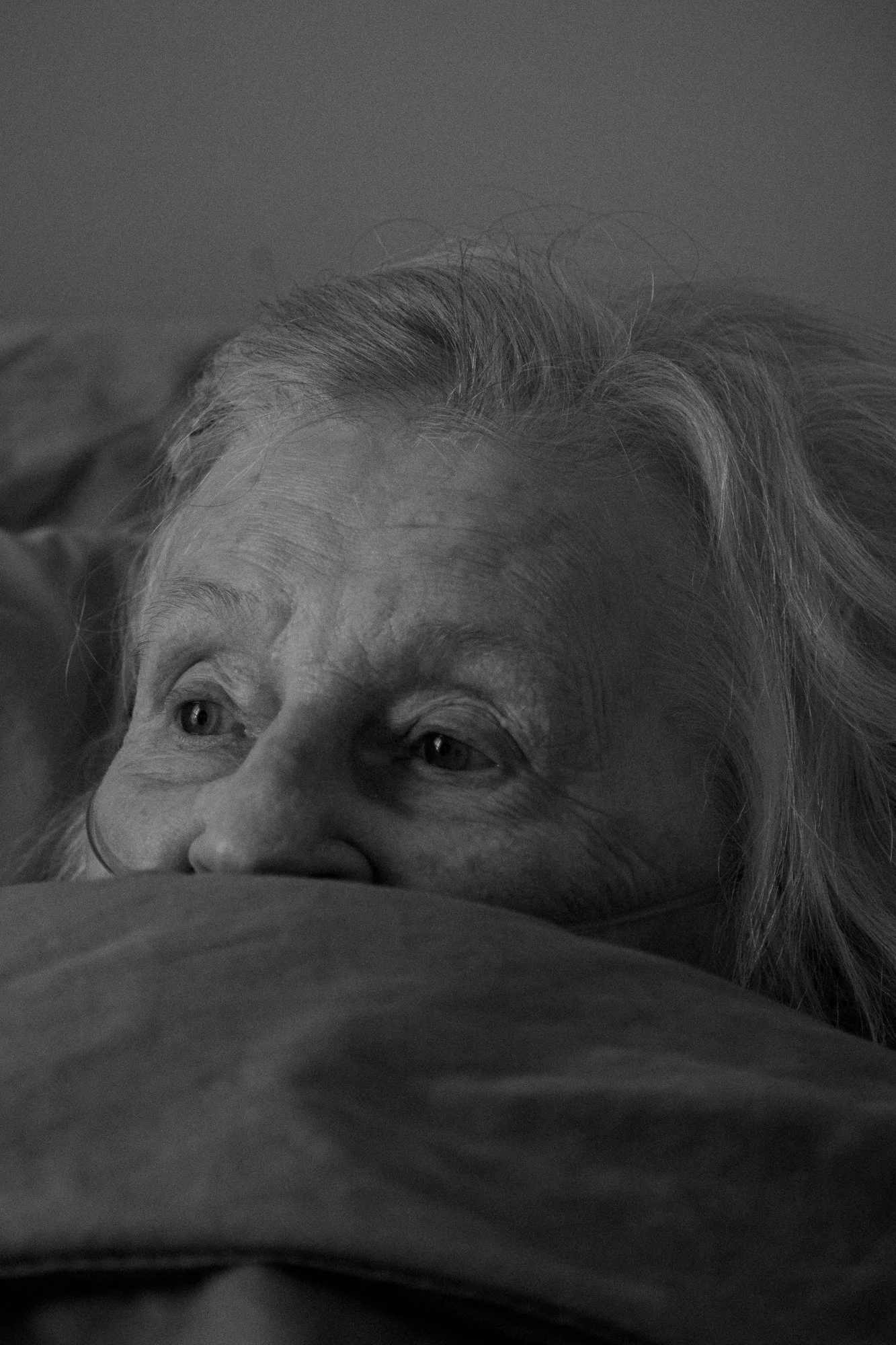 Mary Hughes, 91, suffers from dementia, heart failure and aortic stenosis, which prevents blood from flowing normally from the heart to the body. Her conditions make it difficult for her to breathe, causing her to rely on an oxygen concentrator to gi