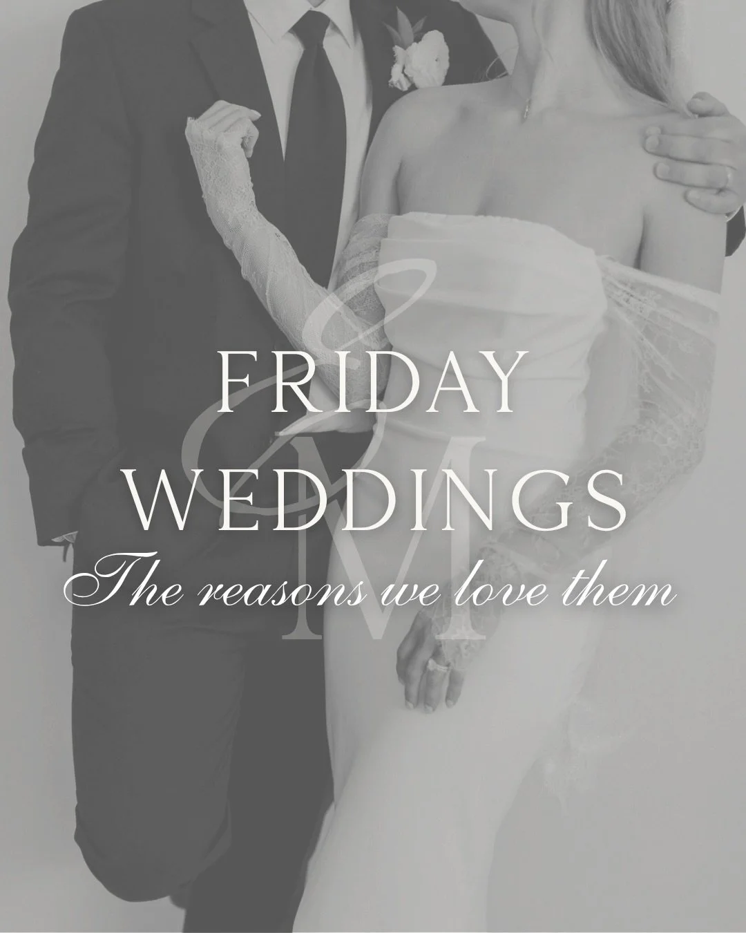 TGIF! A Friday wedding means the whole weekend ahead to celebrate! 💍🥂

2027 Friday dates are available now. Inquire today to secure yours! 📆