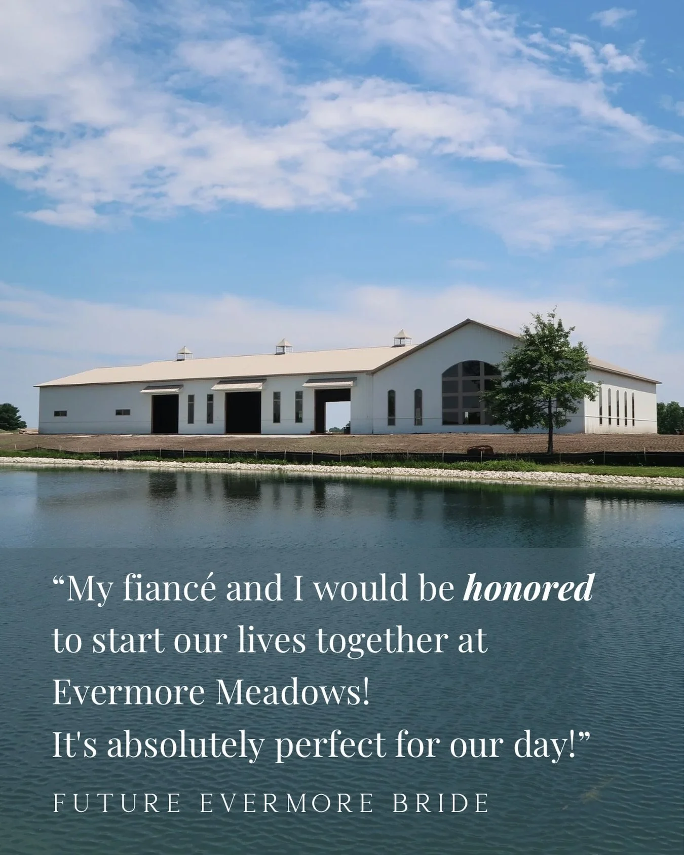 There&rsquo;s nothing better than hearing couples picture their future at Evermore Meadows🤍

From your first tour to your wedding day, we&rsquo;re honored to be part of your journey and help bring your vision to life! We can&rsquo;t wait to celebrat