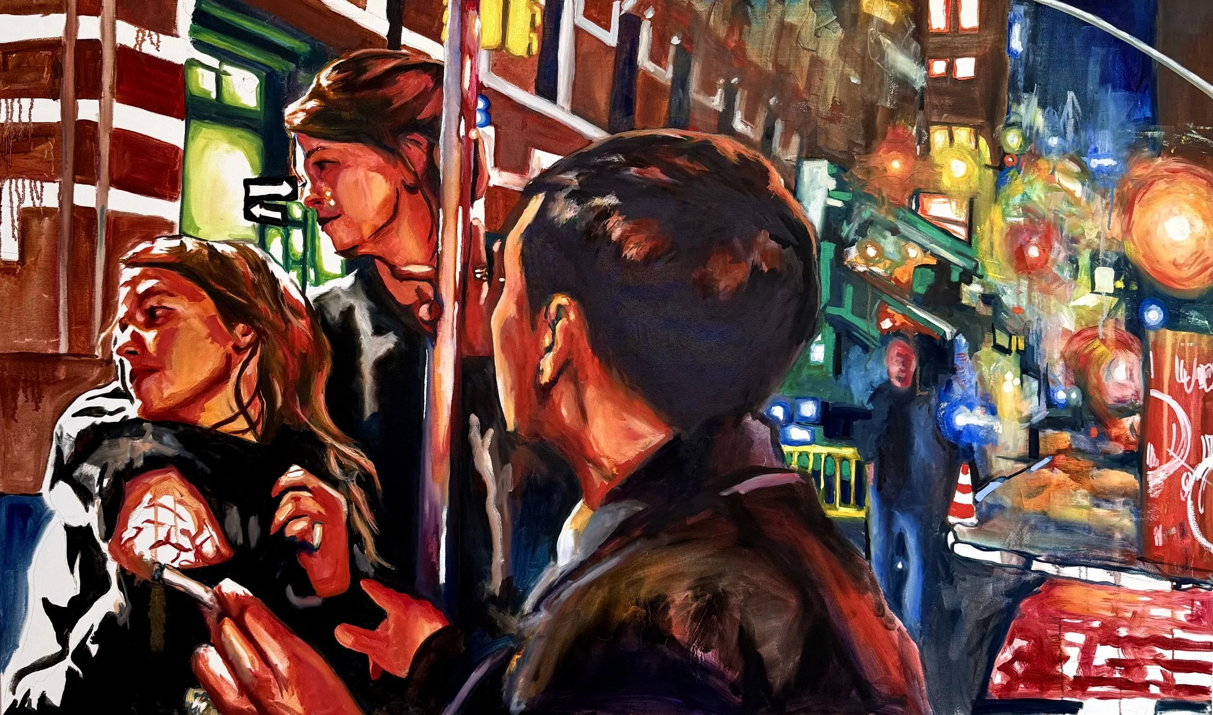 Fanelli 2026, 2026, 36 in x 60 in ( 91.44 cm x 152.4 cm), Oil on Canvas