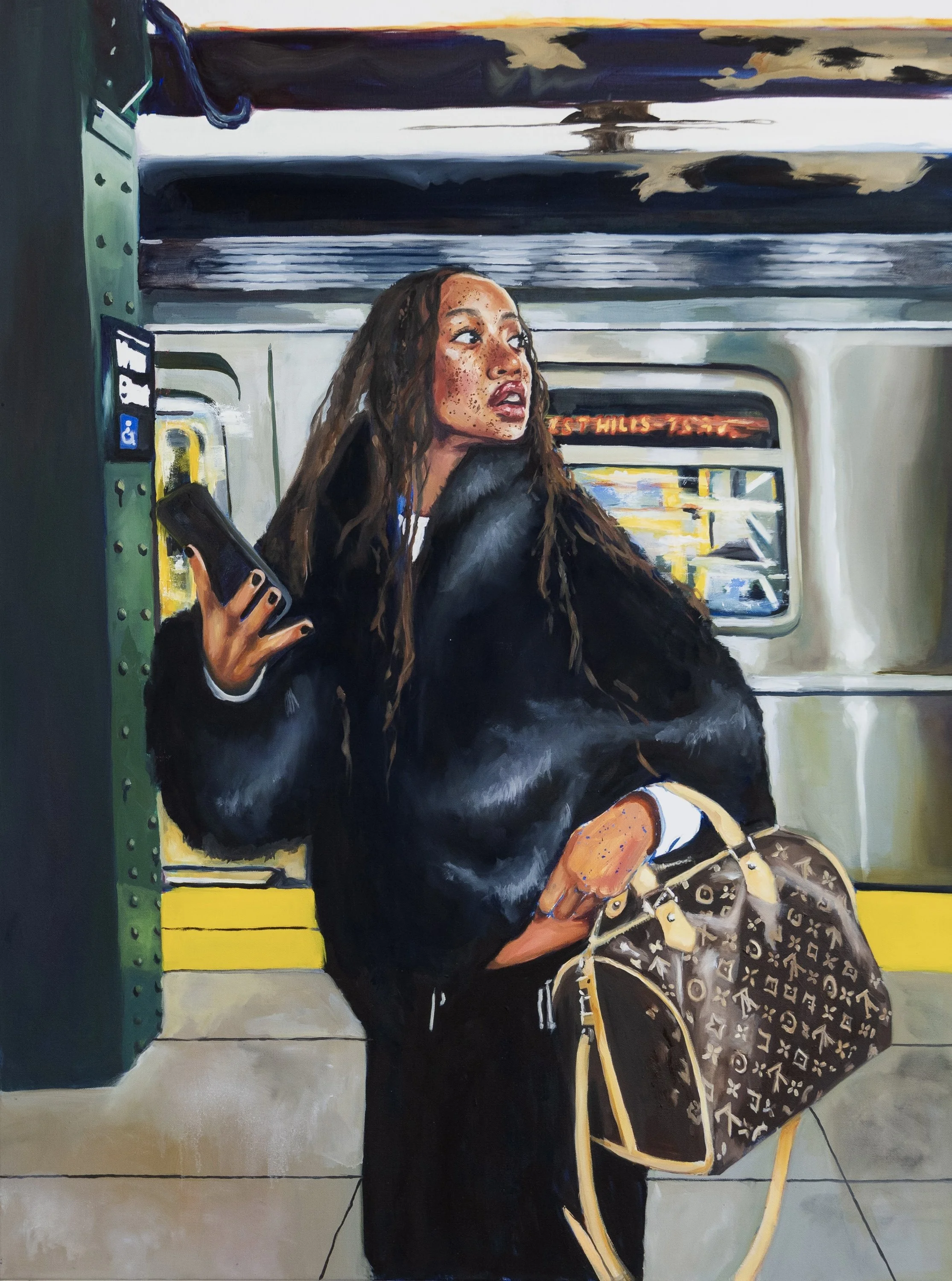 Salem at West Fourth, 2026, 48 in x 36 in (121.92 cm  x 91.44 cm), Oil on Canvas