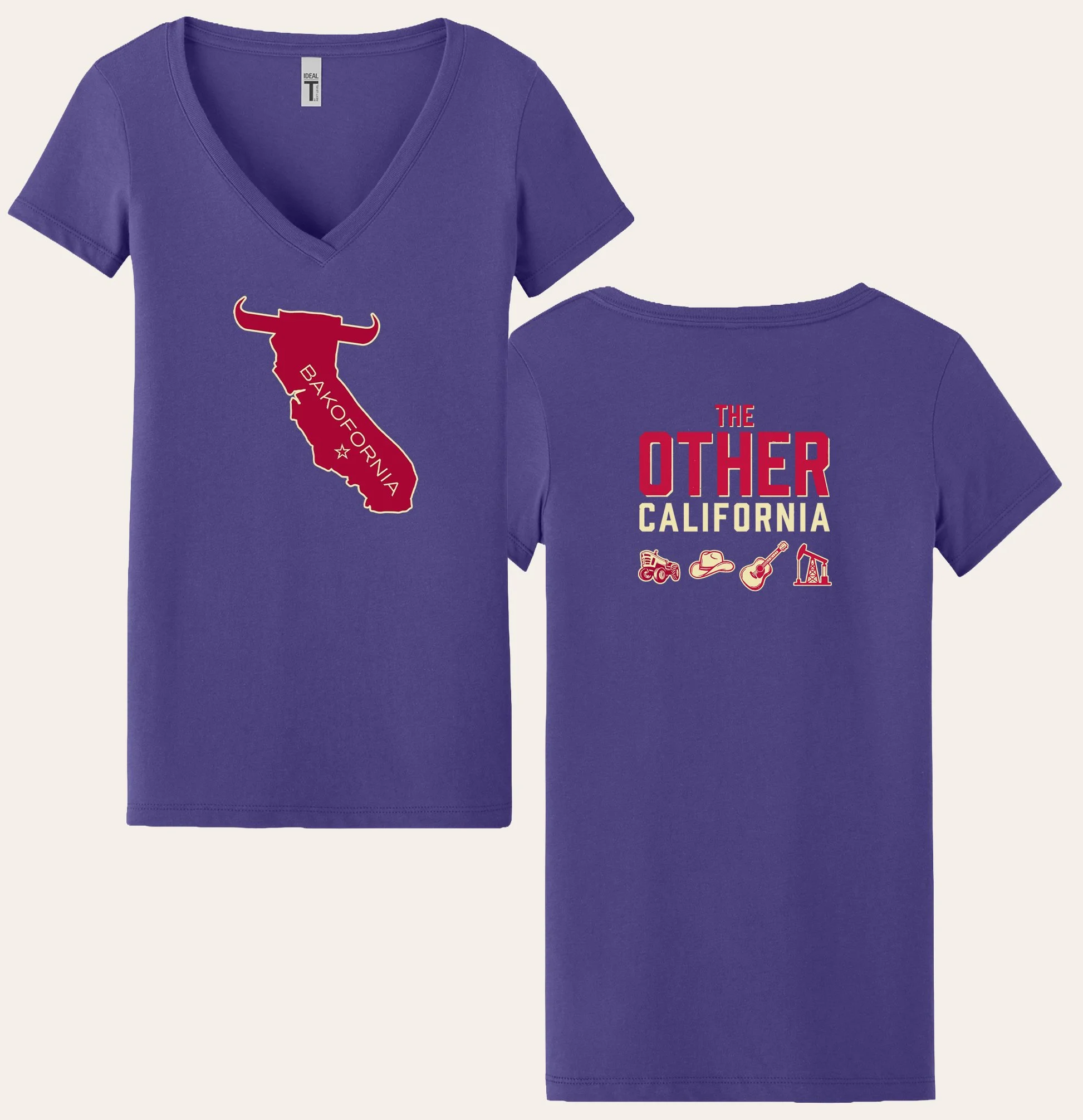 T shirt, womens BAKO purple-stack.jpg