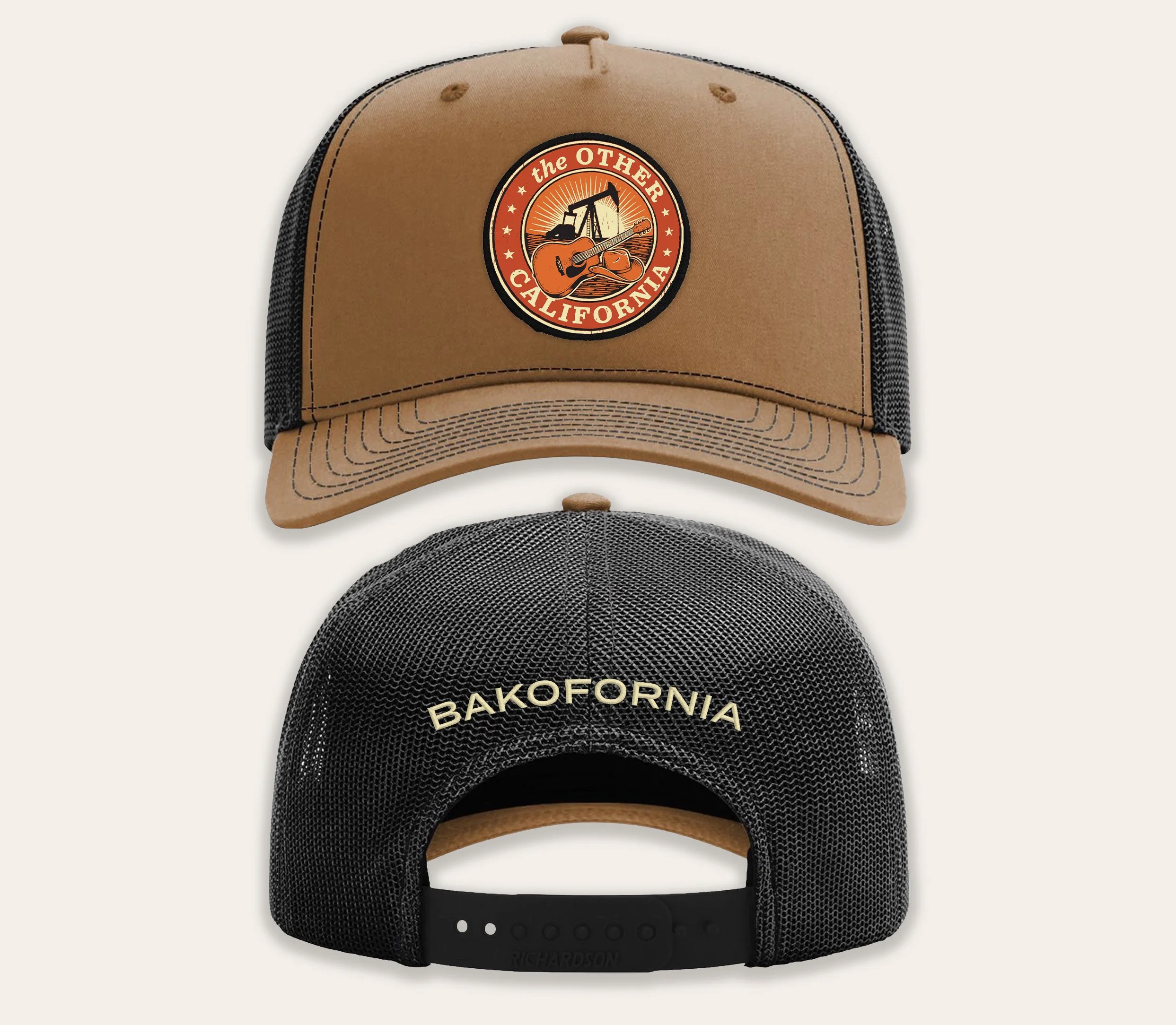 Hat, Bako circle caramel black-pair2.jpg