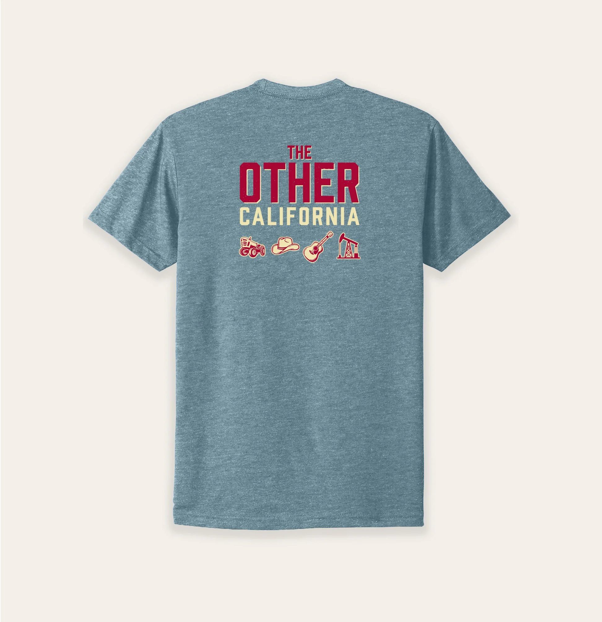 T shirt, Mens BAKO Heather-Blue-Back.jpg