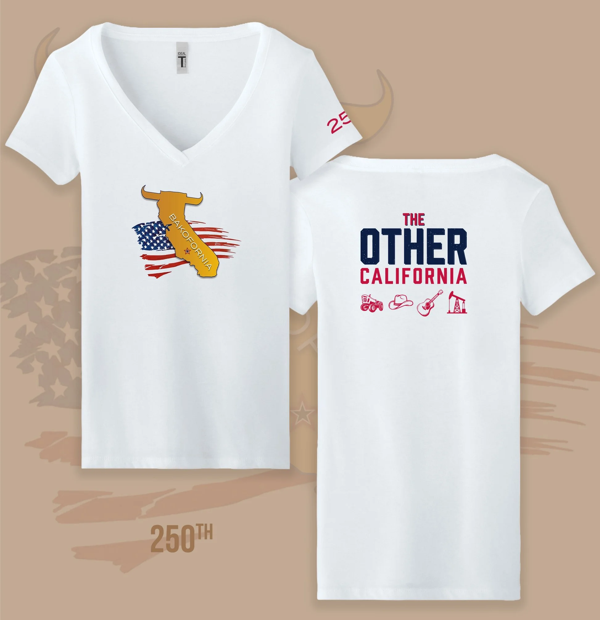 T shirt, Womens BAKO RWB Limited-Pair.jpg