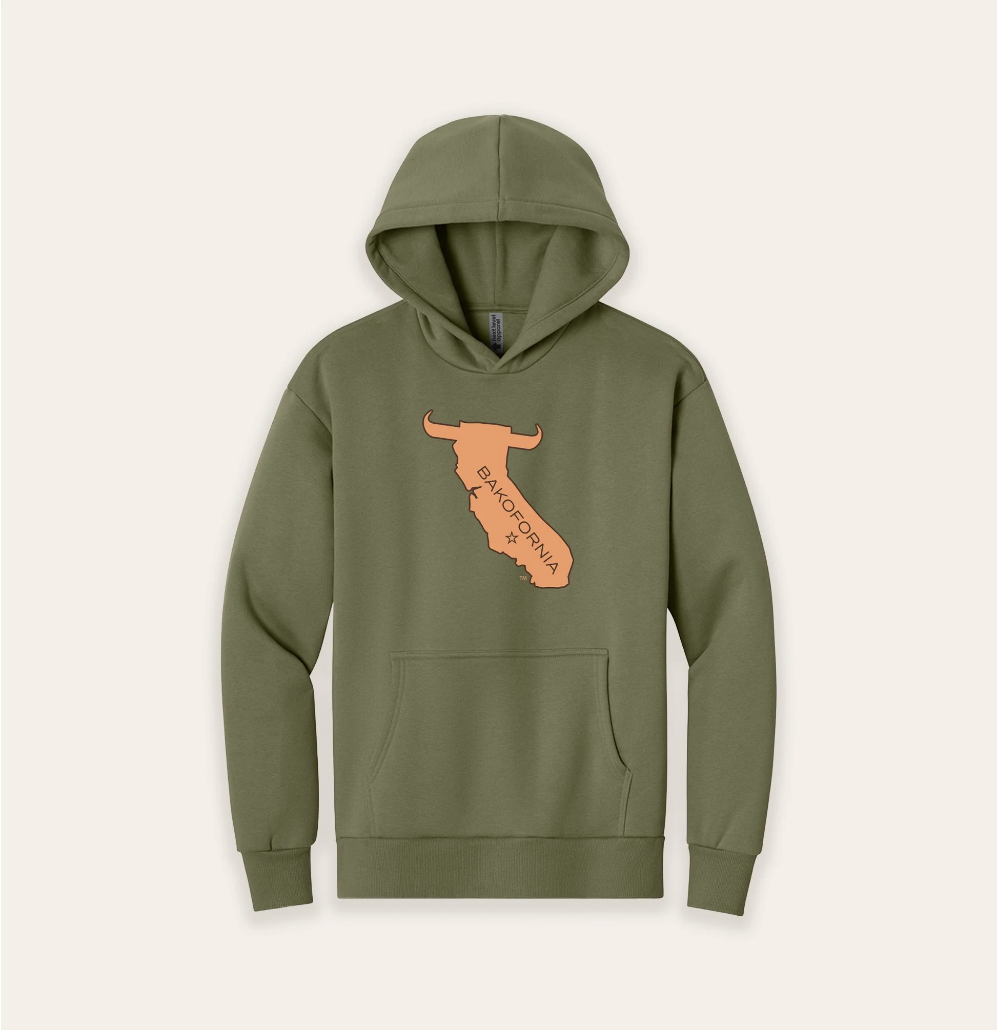 Hoodie - light olive