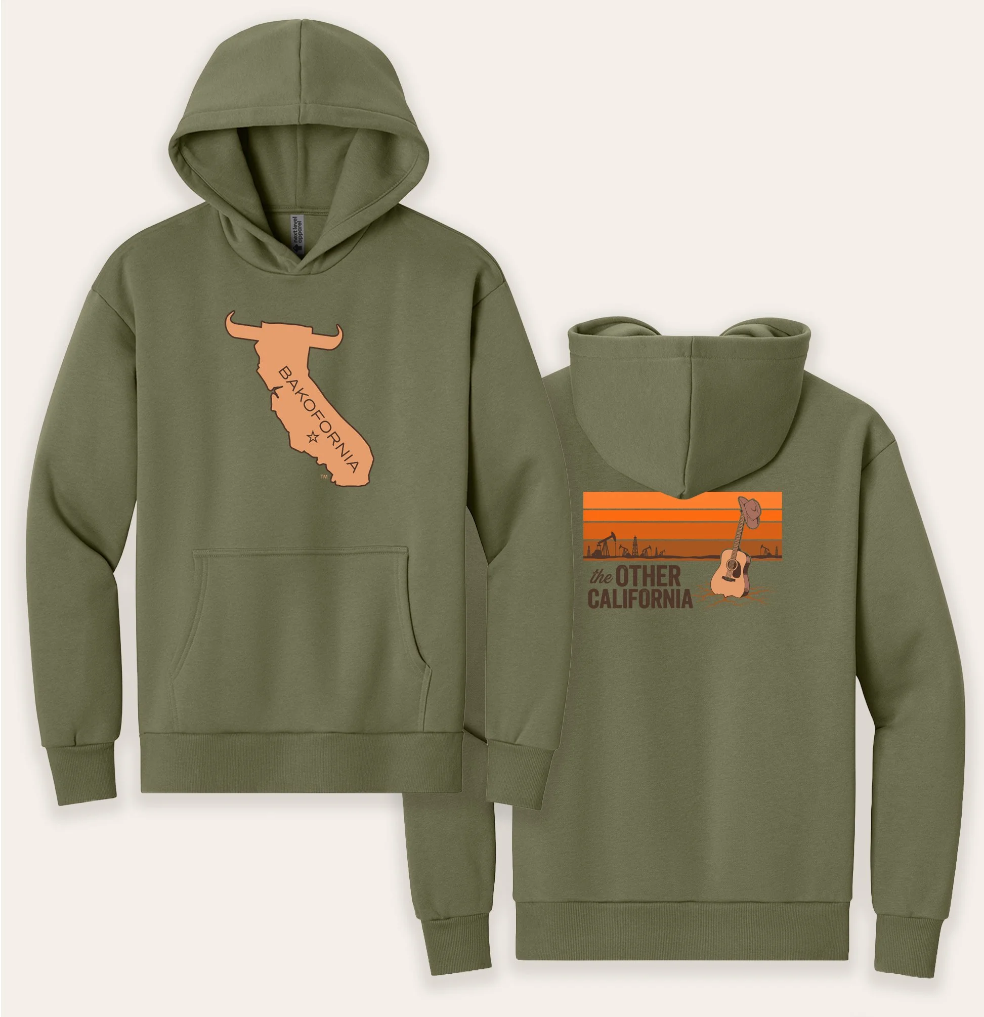 Hoodie, BAKO - Light Olive.jpg