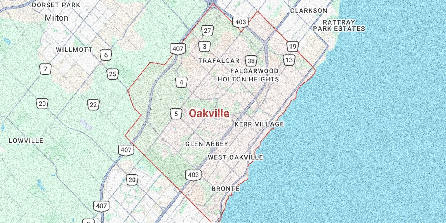 Oakville coffee service area