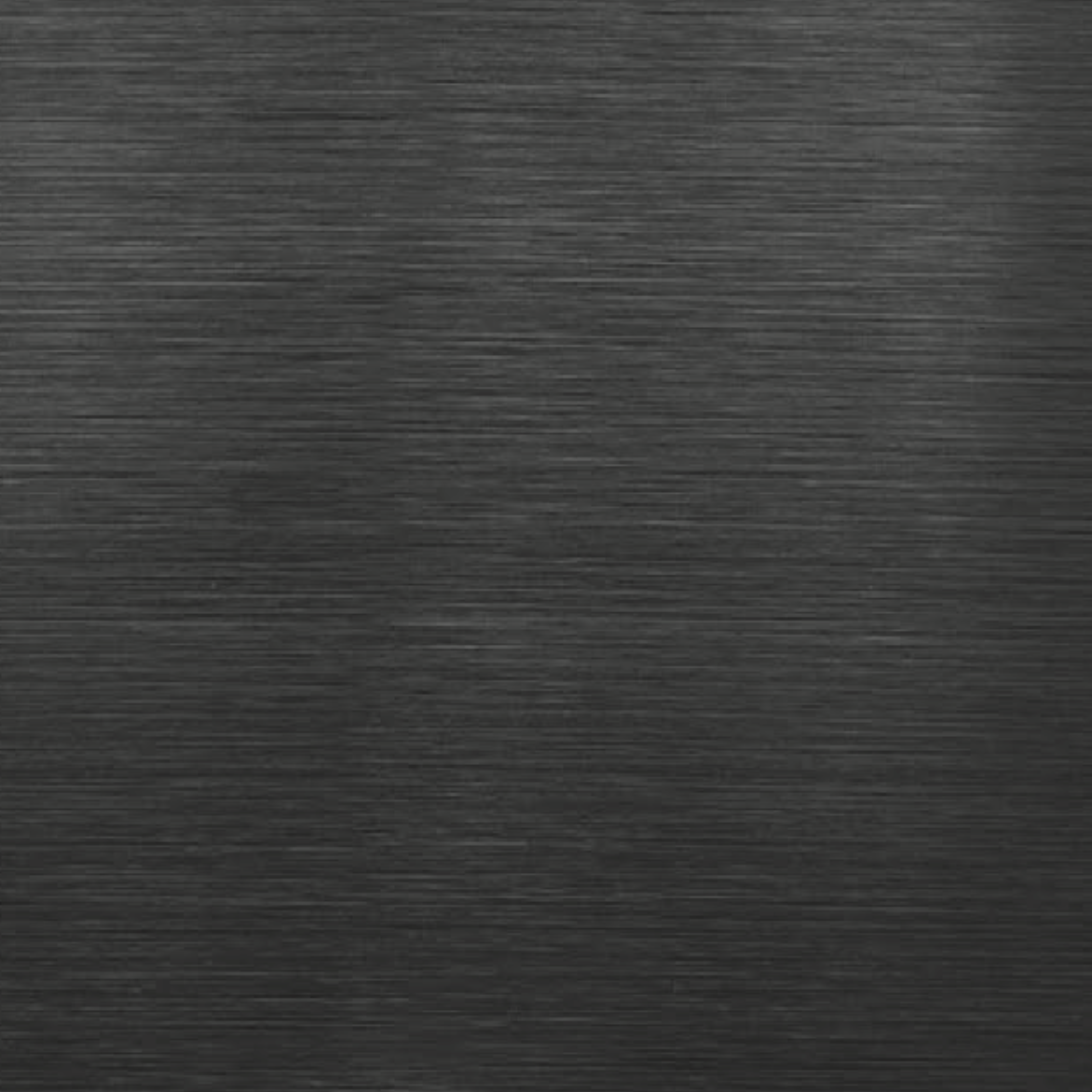 A close-up of a brushed metal surface with horizontal streaks.