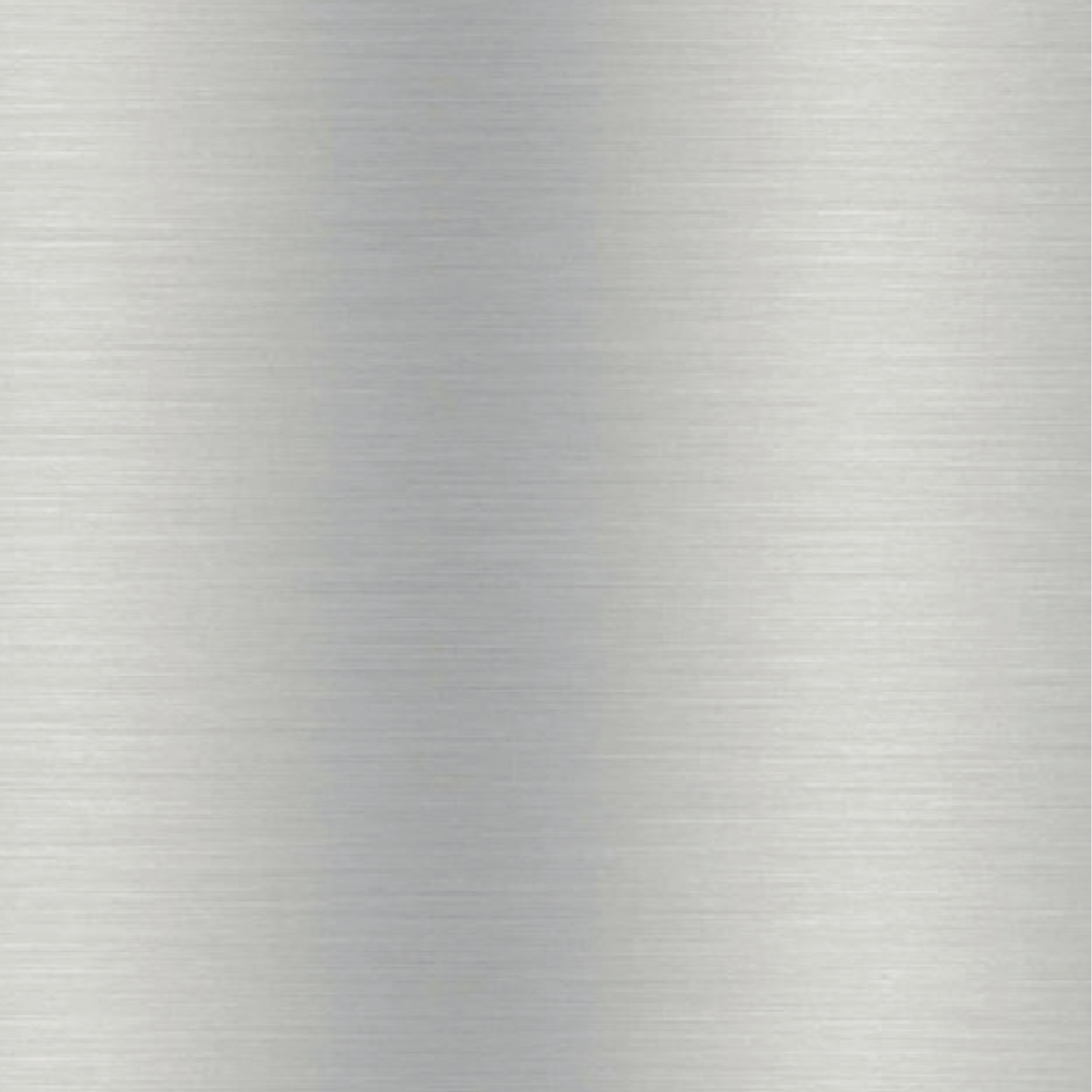 Close-up of a metallic brushed surface with horizontal lines.