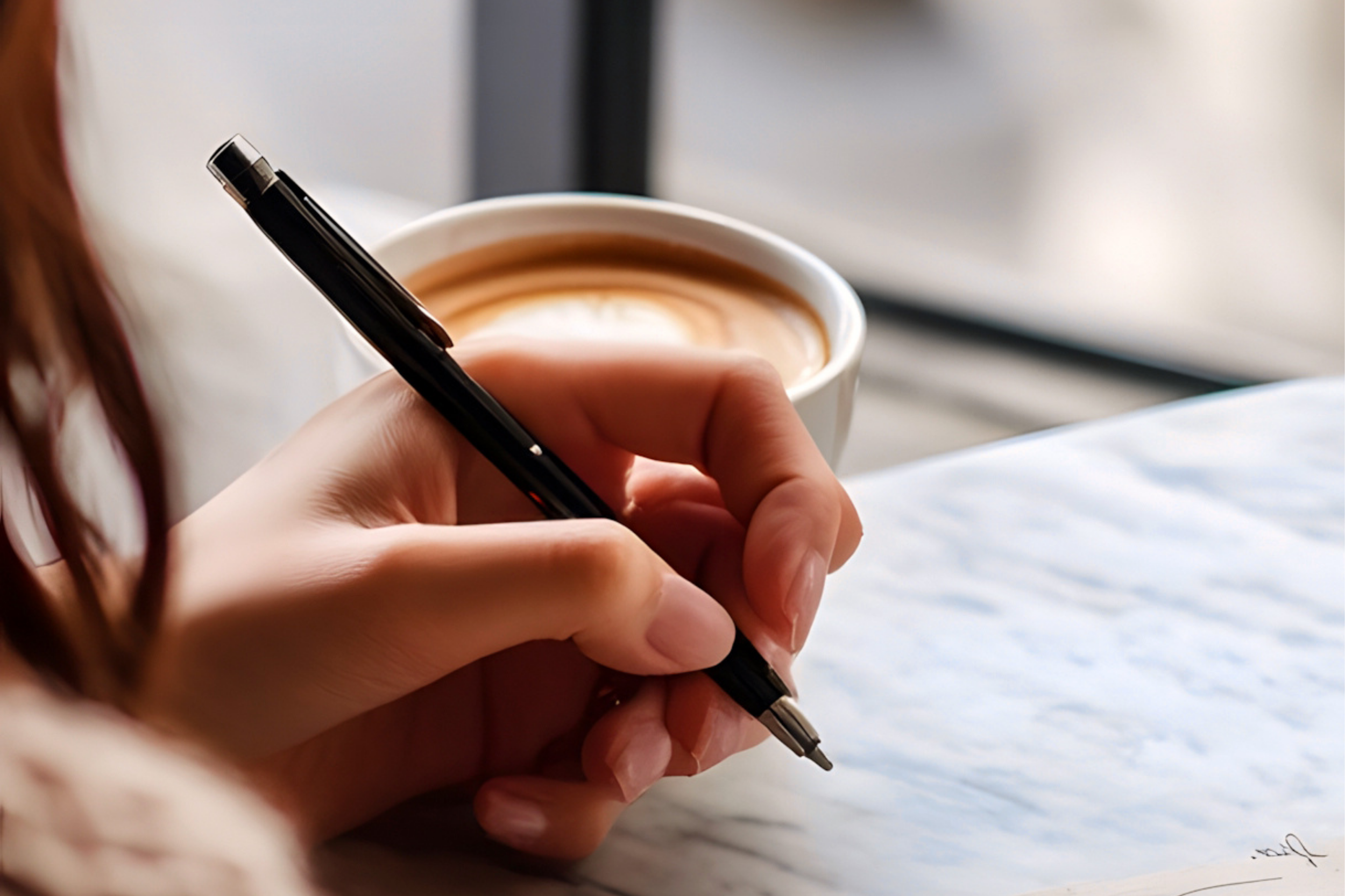 Therapist writing during a counseling session at Meadowbrook Counseling in Athens, Alabama