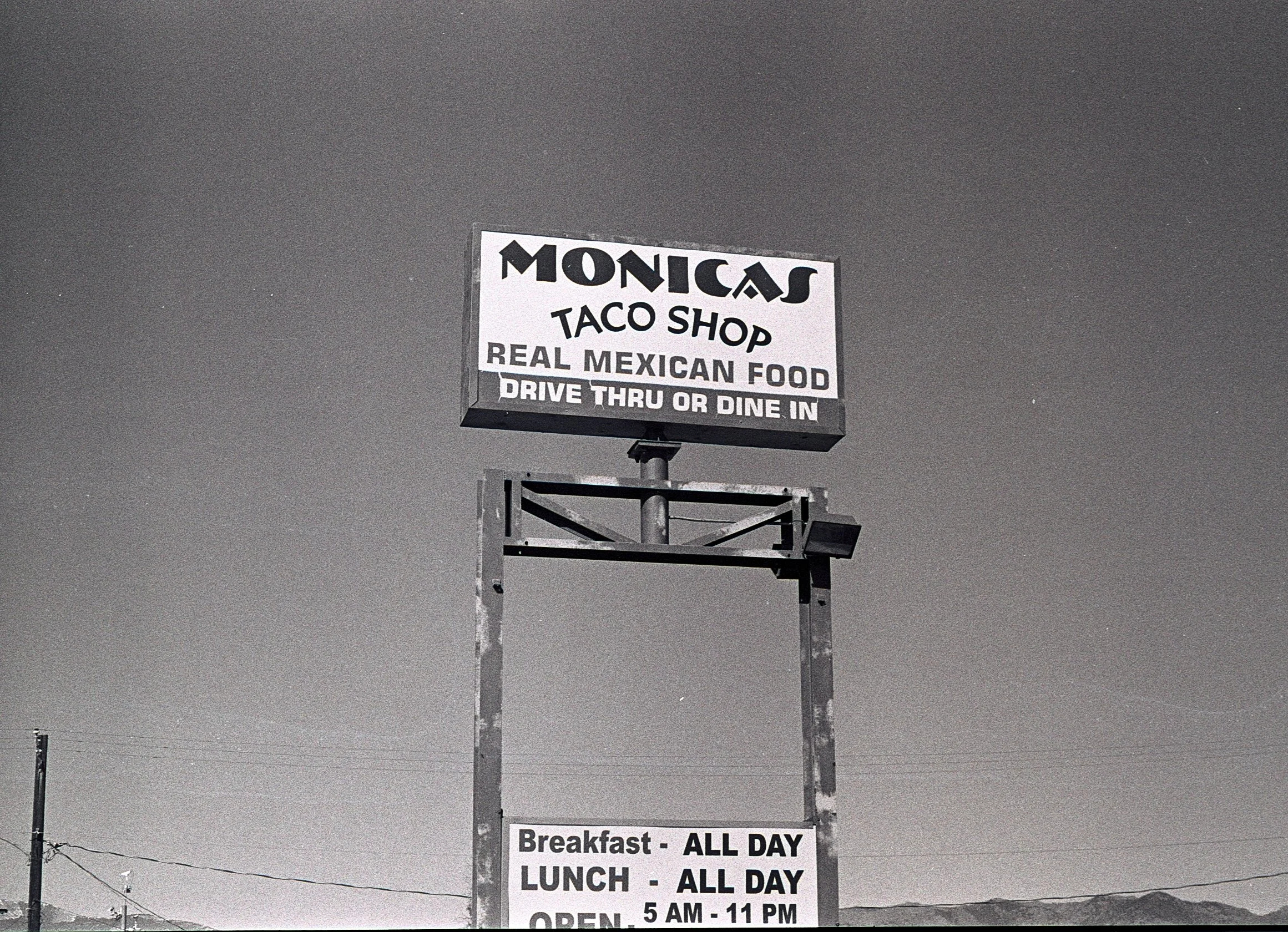 Monicas Taco Shop Print