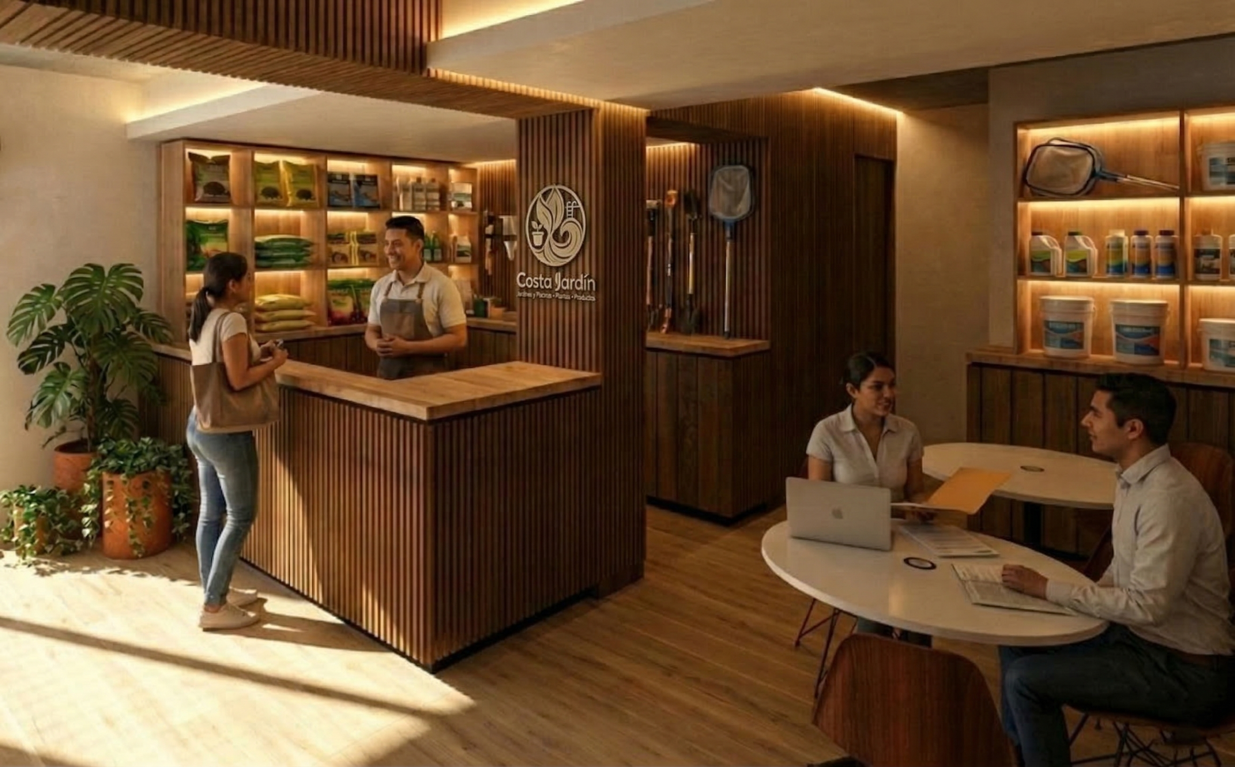 Proyecto local comercial tienda "Costa Jardín", Veracruz, México. HEGE Arquitectos