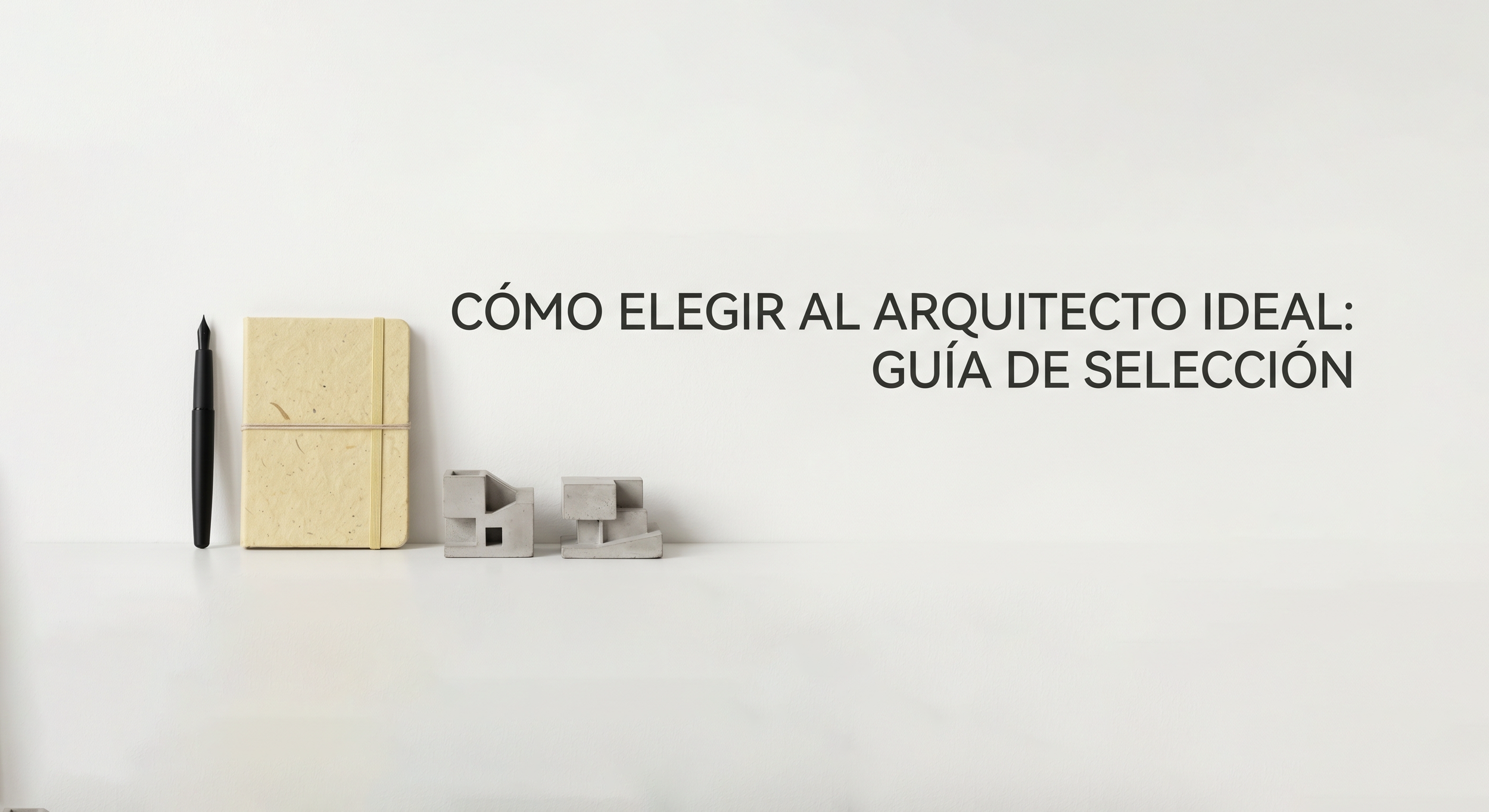 Guía definitiva: Cómo elegir al arquitecto ideal para tu proyecto