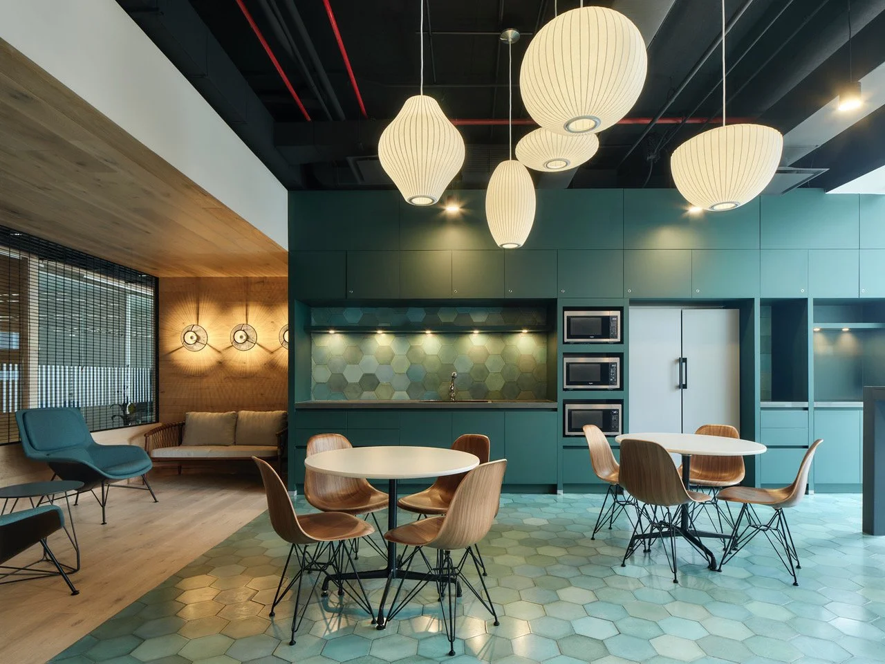 Proyecto corporativo de oficinas, NBC Universal México, Reforma Polanco Prado, Ciudad de México, Cdmx. HEGE Arquitectos