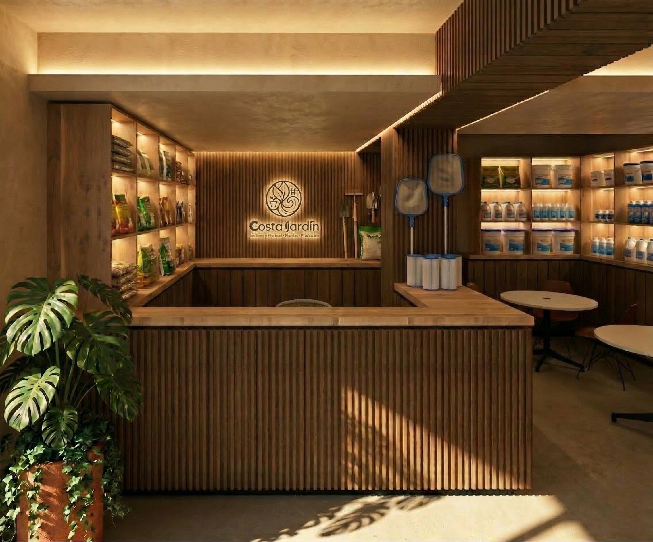 Proyecto local comercial tienda "Costa Jardín", Veracruz, México. HEGE Arquitectos