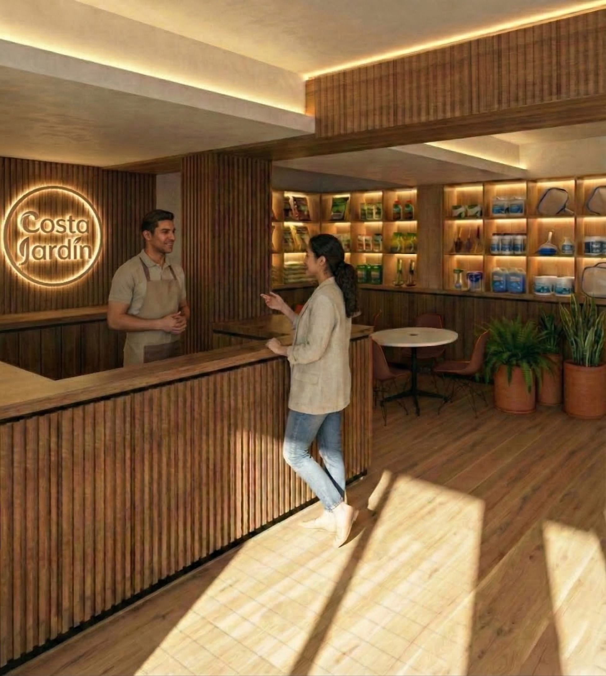 Proyecto local comercial tienda "Costa Jardín", Veracruz, México. HEGE Arquitectos