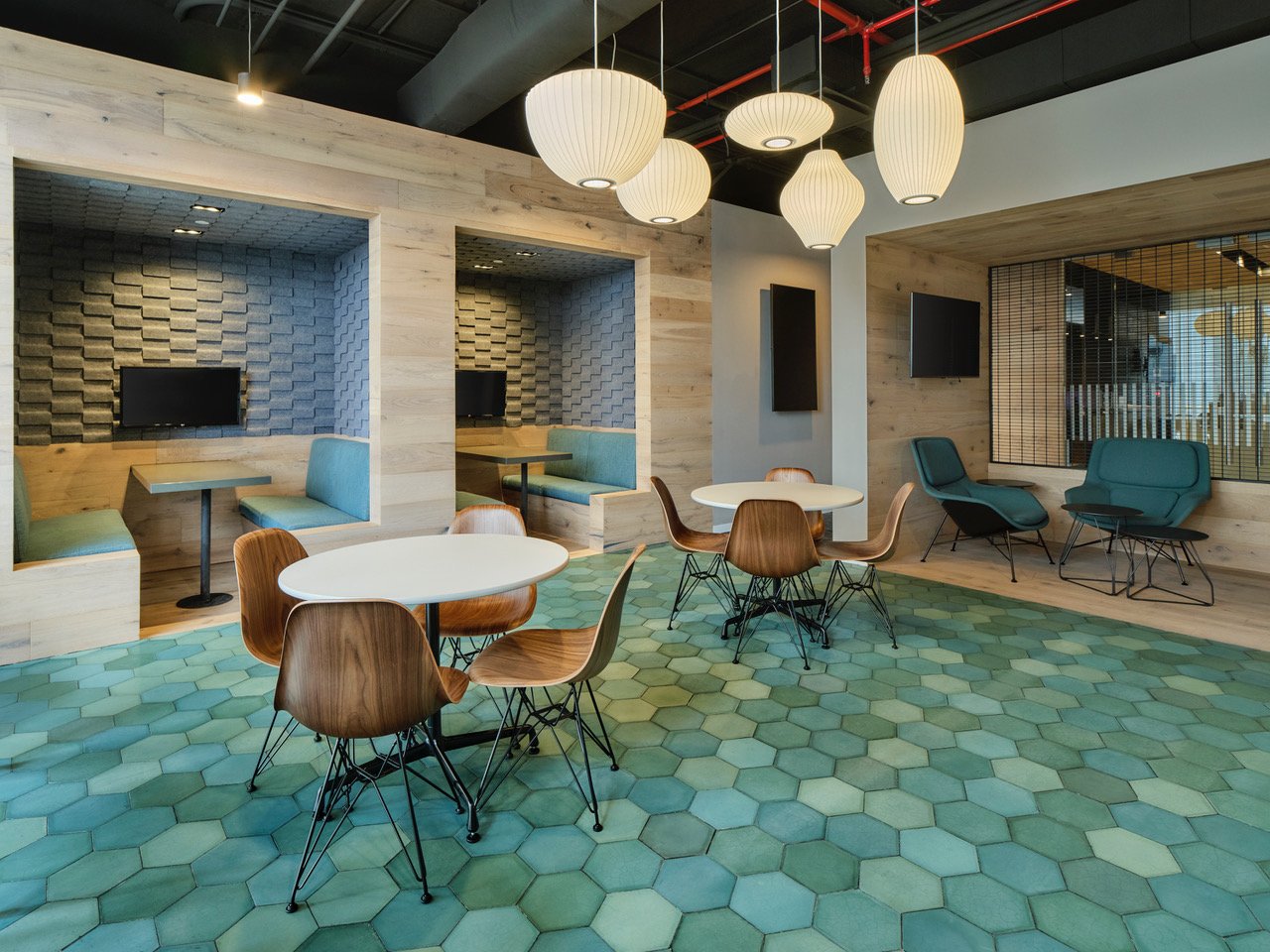 Proyecto corporativo de oficinas, NBC Universal México, Reforma Polanco Prado, Ciudad de México, Cdmx. HEGE Arquitectos