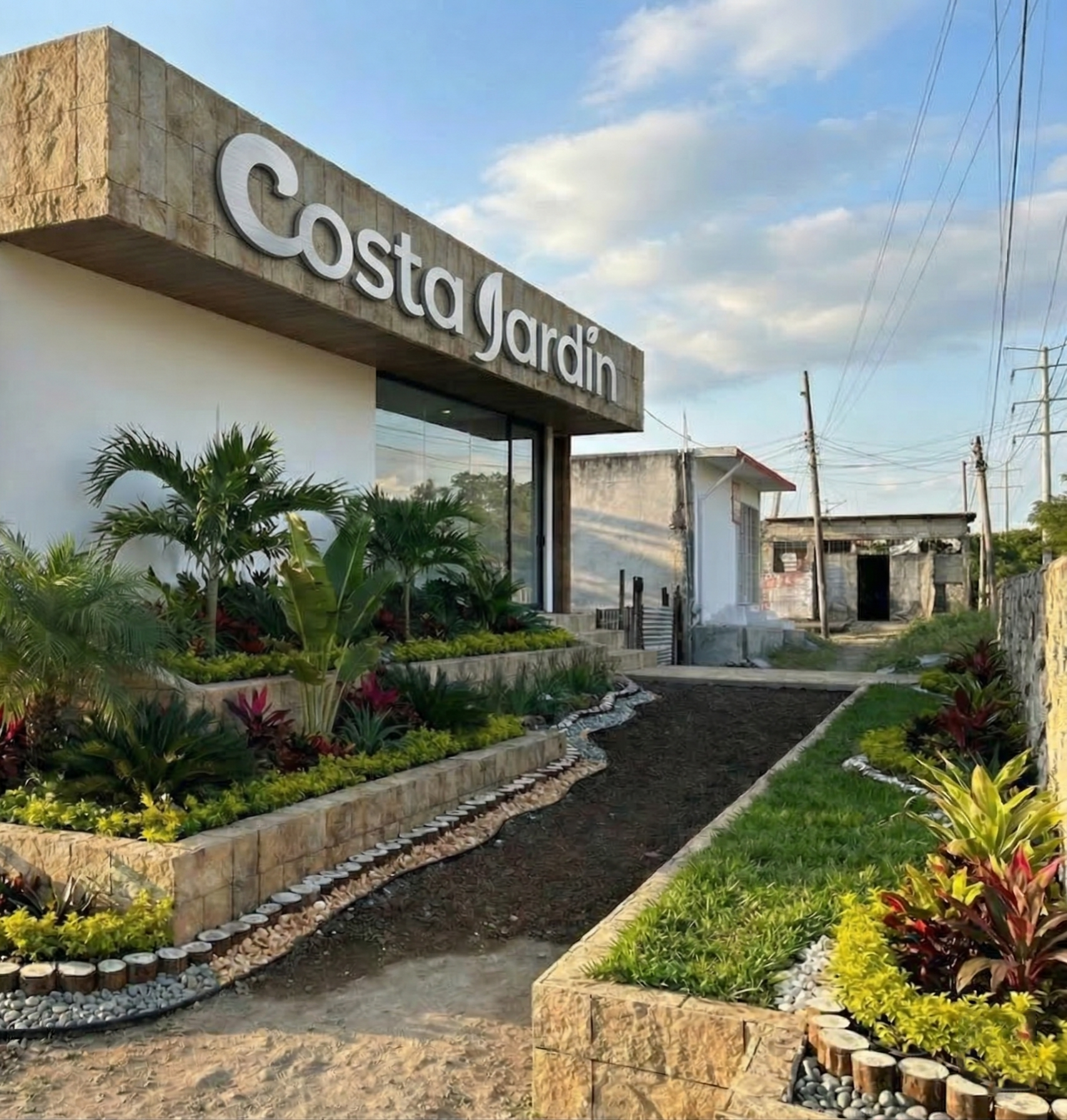 Proyecto local comercial tienda "Costa Jardín", Veracruz, México. HEGE Arquitectos