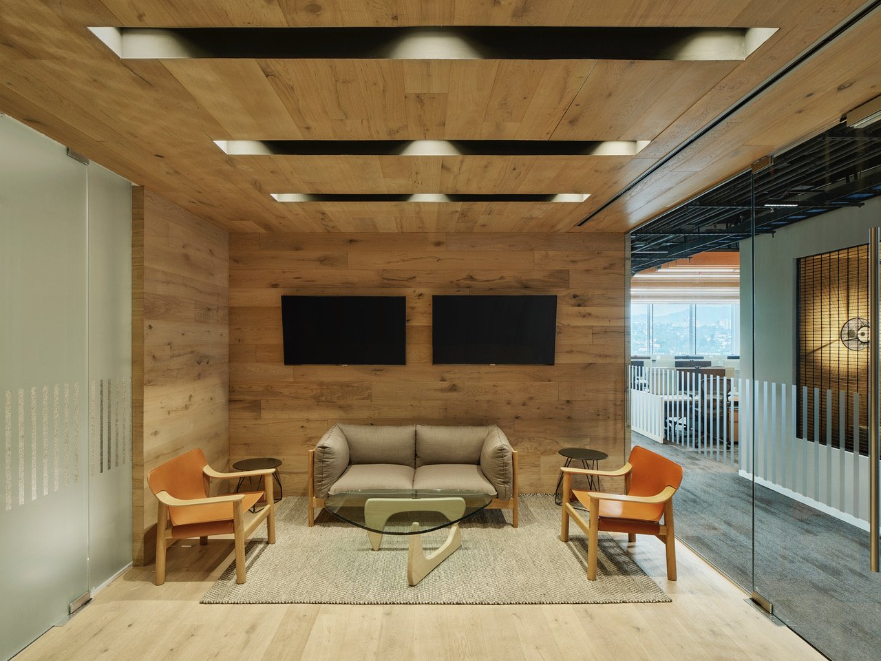 Proyecto corporativo de oficinas, NBC Universal México, Reforma Polanco Prado, Ciudad de México, Cdmx. HEGE Arquitectos