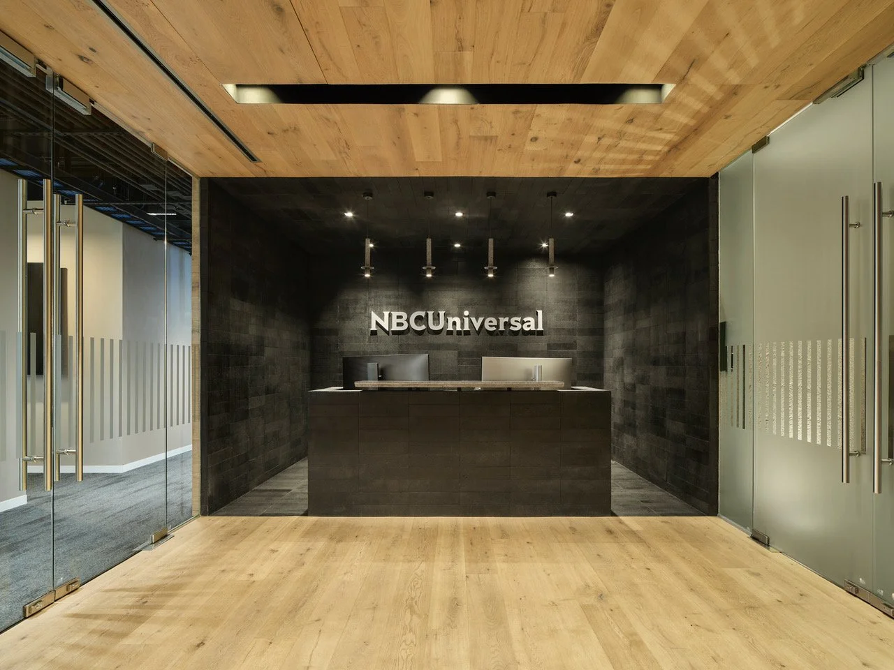 Proyecto corporativo de oficinas, NBC Universal México, Reforma Polanco Prado, Ciudad de México, Cdmx. HEGE Arquitectos