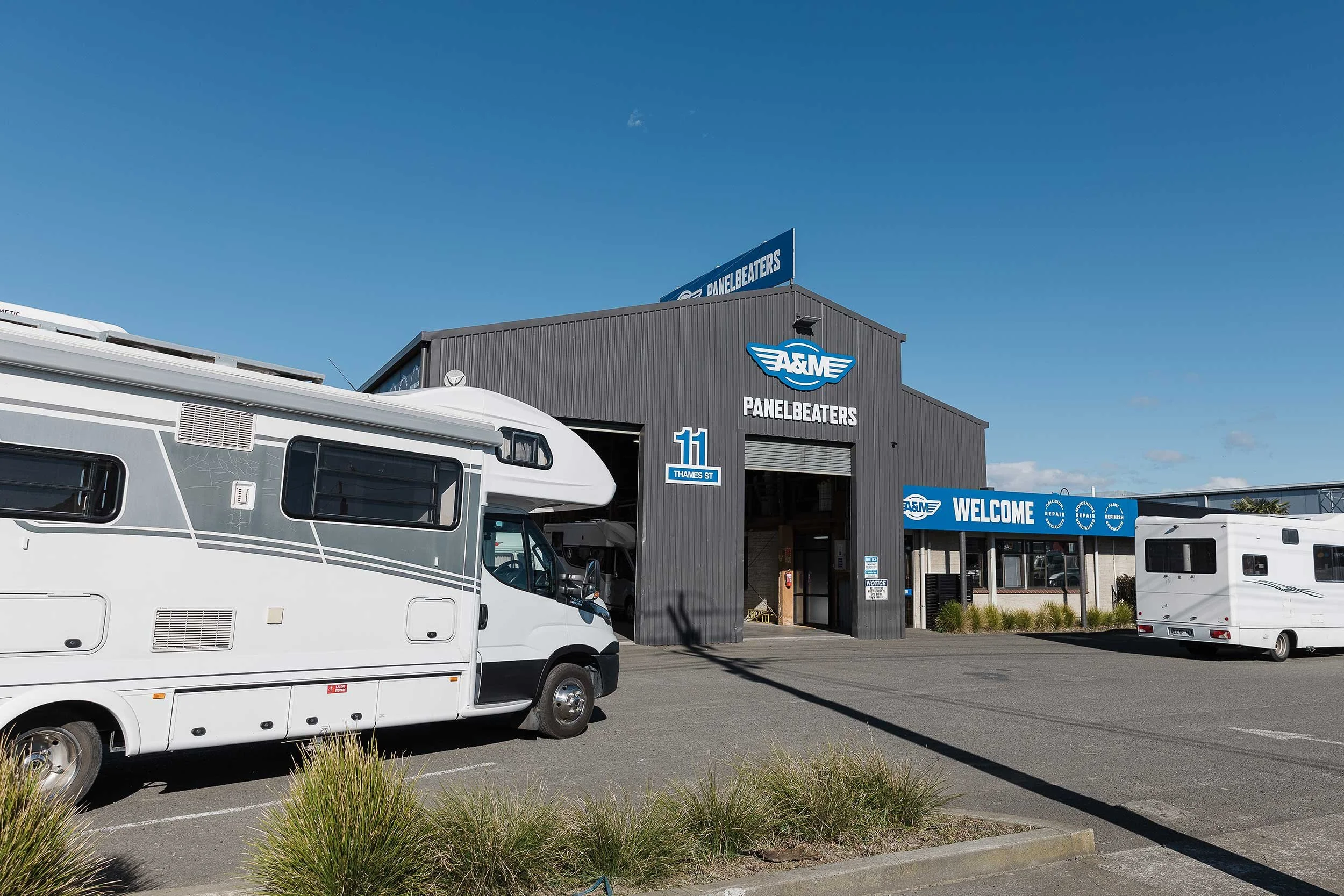 A&M Panel Repairs at 11 Thames Street in Napier
