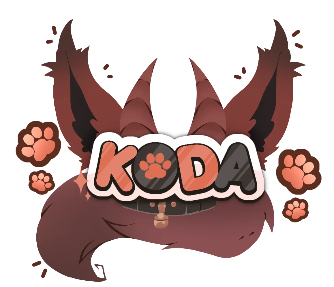 Koda's VTuber style logo.