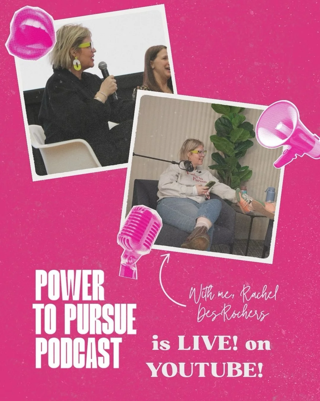 Let&rsquo;s Go Girls! 

We&rsquo;re over 35 episodes in for the @powertopursuepodcast and let me tell ya, we&rsquo;re having so much fun! 

Talking to thought leaders, moms, CEOs, founders, aunties, best friends and so much more about what they&rsquo