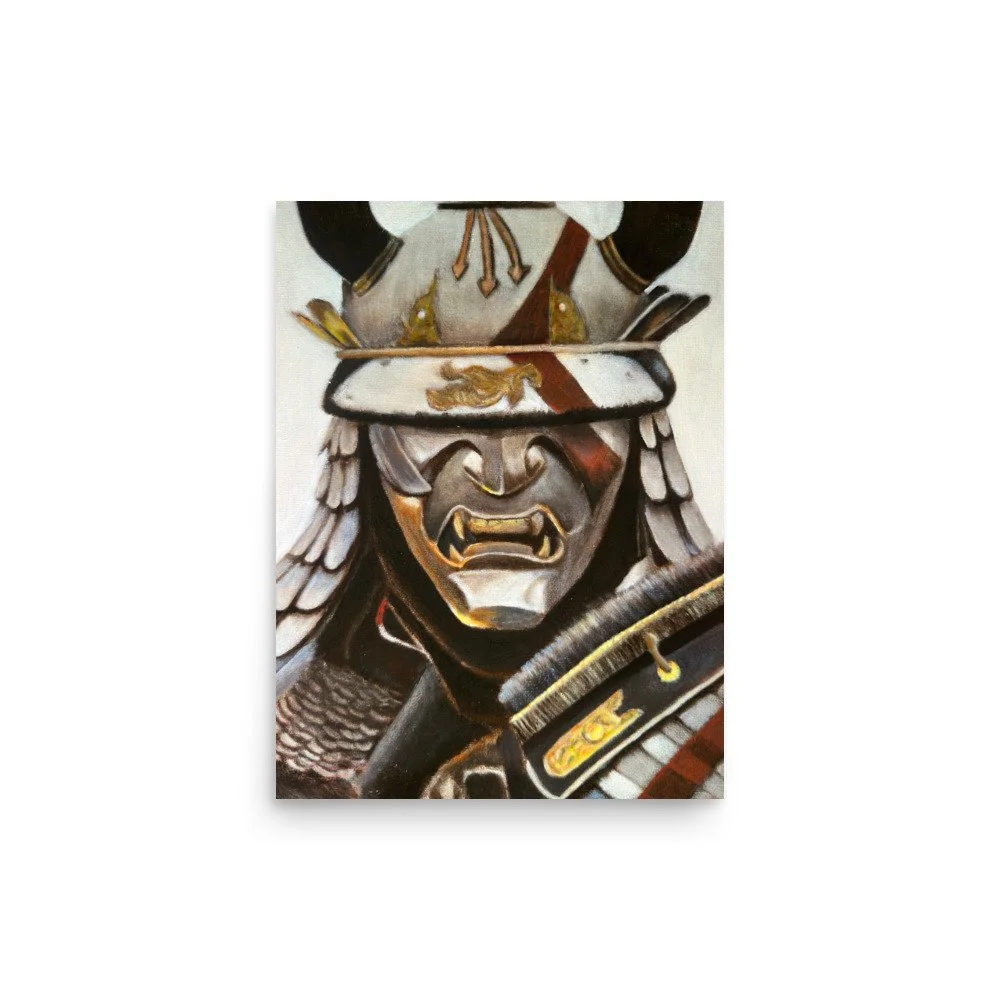 Ghost of Tsushima oil painting print