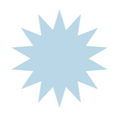 Decorative starburst graphic