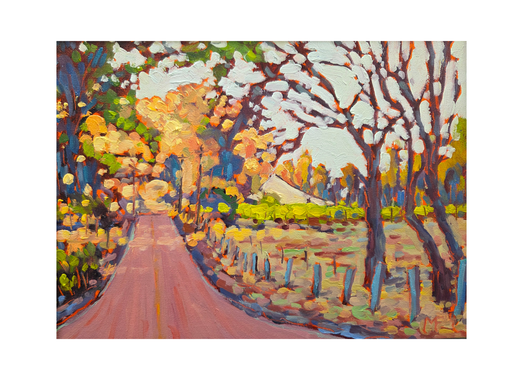 Gold Hill Road Morning