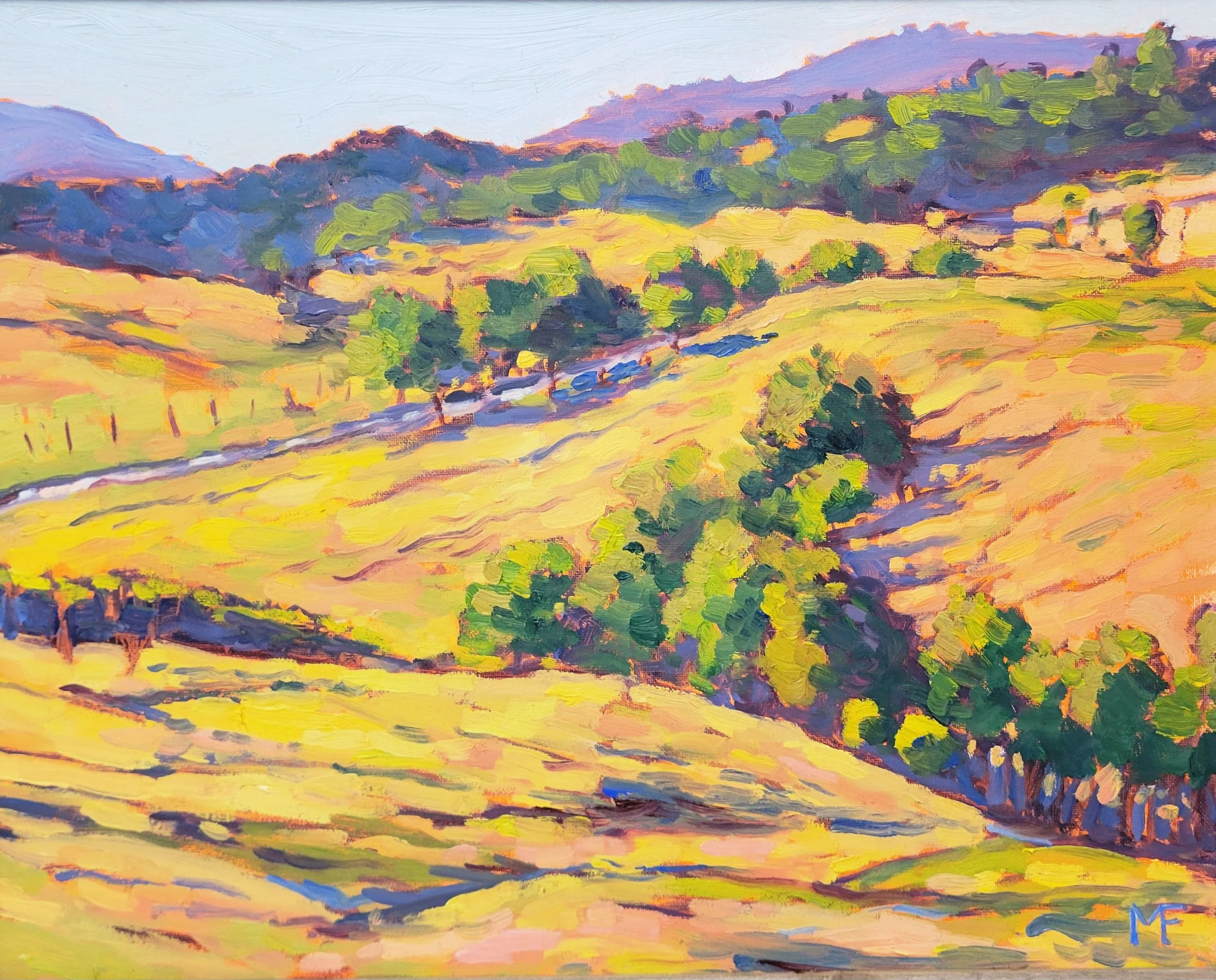 $600 Hills Around Lake Casitas - Ojai, CA 16 by 20.jpg