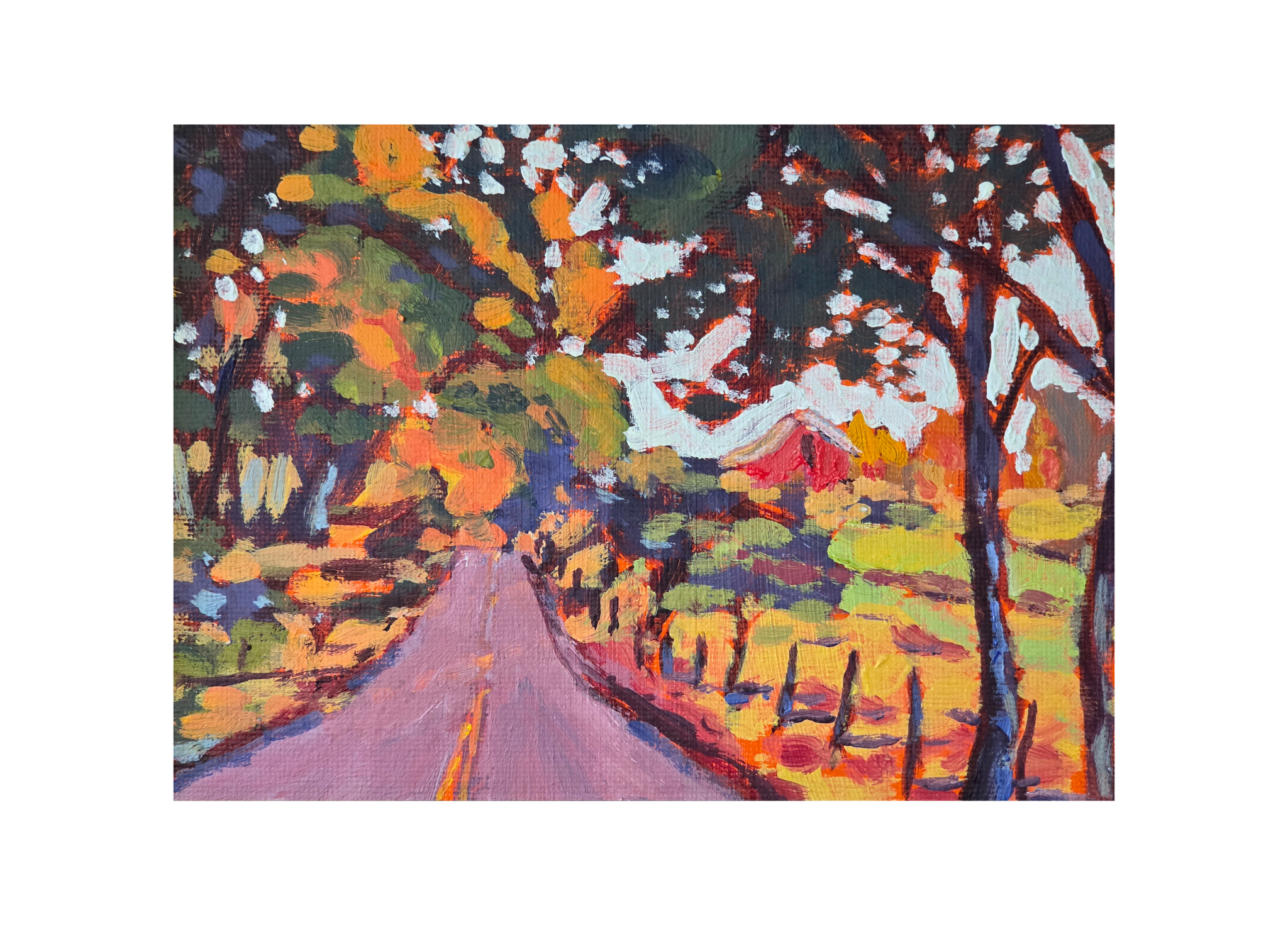 Gold Hill Road Morning