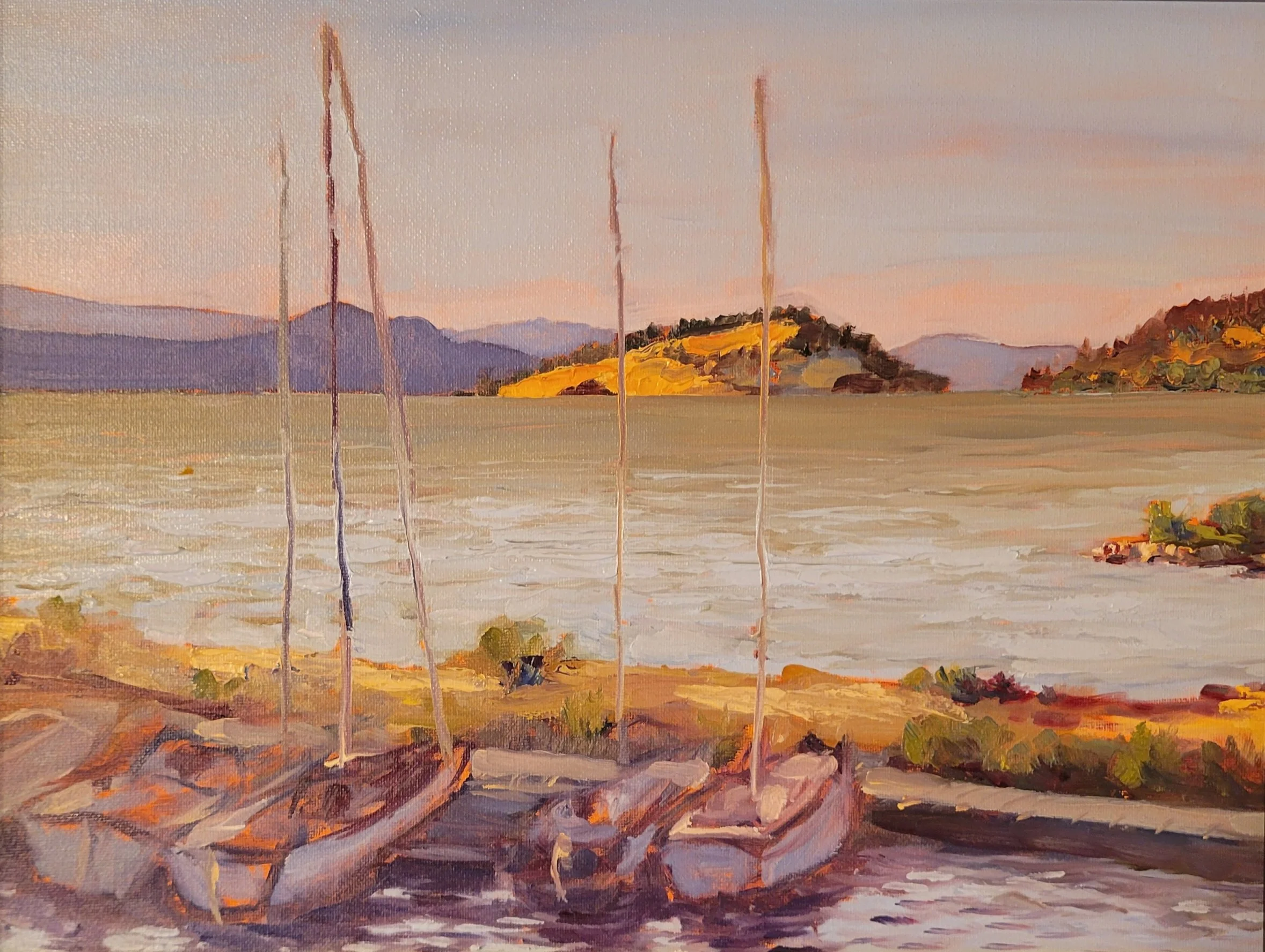 Boats Klamath Lake 12 by 16.jpg