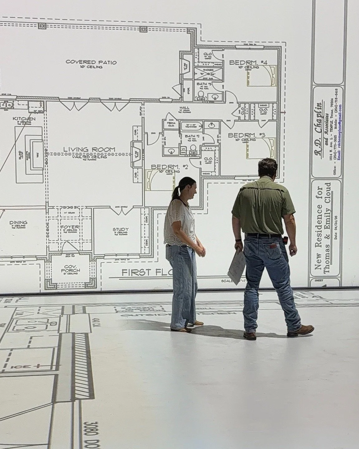 Most people don't realize how different a floor plan feels once you're standing inside it.

At Floor Plan Lab, homeowners can walk their plans at full scale before construction begins, giving them the chance to make changes, confirm decisions, and bu