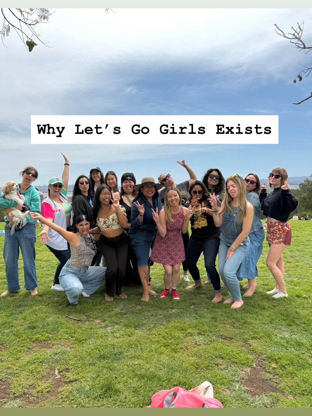 Built for the girls who want more connection and less pressure 🤍

Let&rsquo;s Go Girls exists to make friends as adults, to show up as you are, and to build community that actually feels good.

If you&rsquo;ve been craving real connection, this is y