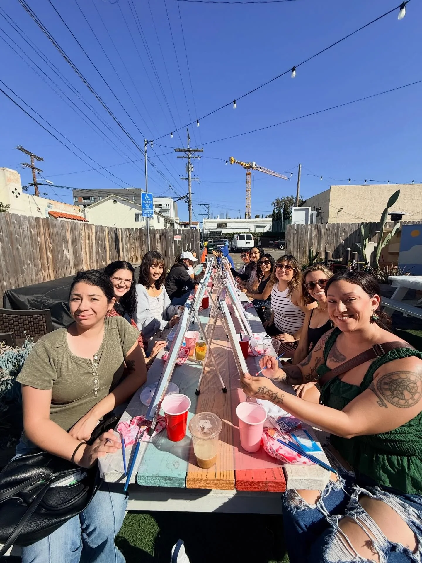 Last weekend&rsquo;s Paint &amp; Sip was such a vibe 🎨🍷
So much creativity, so many laughs, and the best reminder that getting out and trying something new always feels worth it.

If you&rsquo;re looking for fun San Diego events, creative workshops