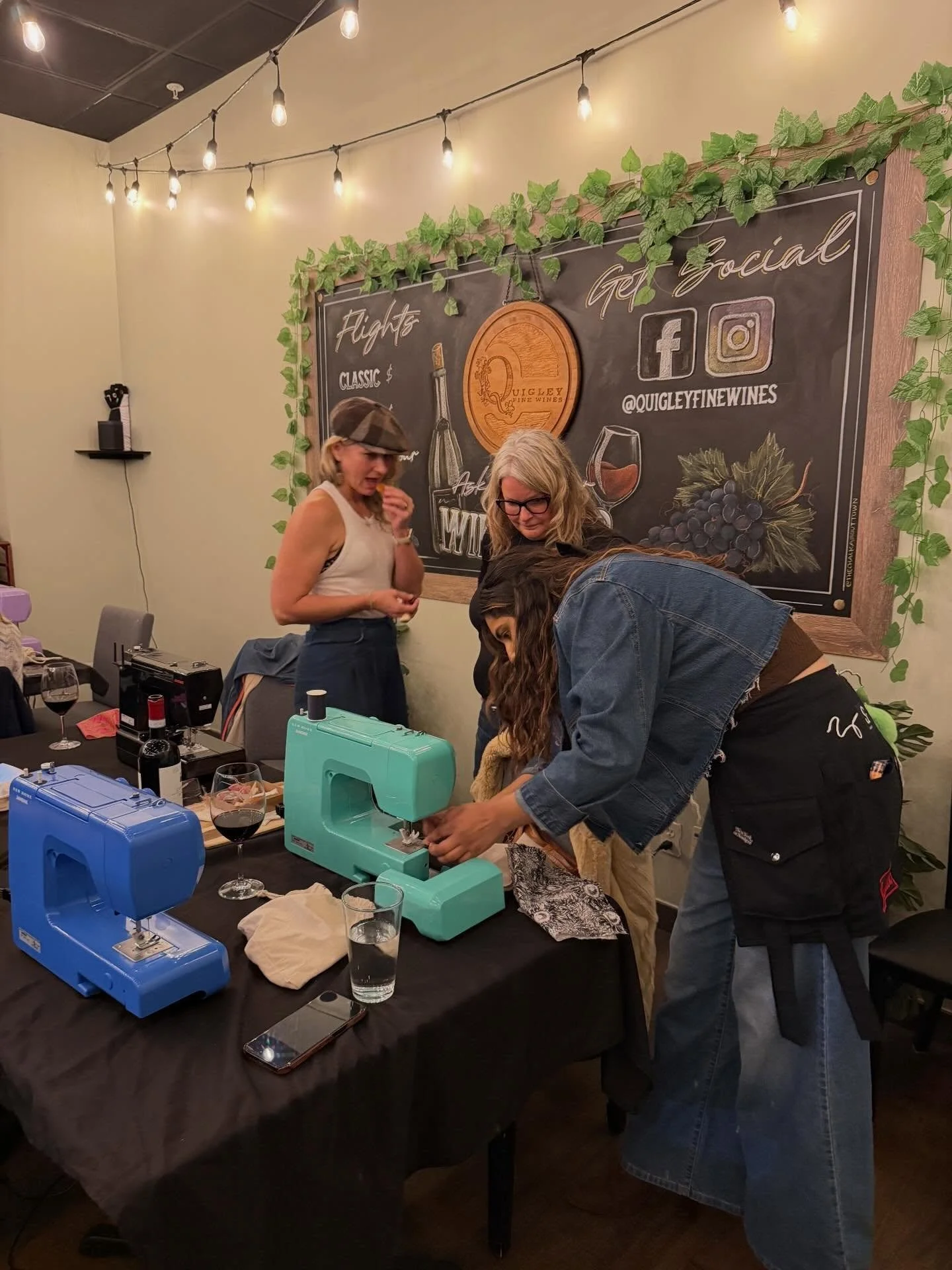 Our sewing class was such a fun night ✂️🧵. Nothing better than learning a new skill, laughing, and creating something with your own hands.

If you missed it, don&rsquo;t worry &mdash; the next Beginner Sewing Class is March 31st. Stay tuned for the 