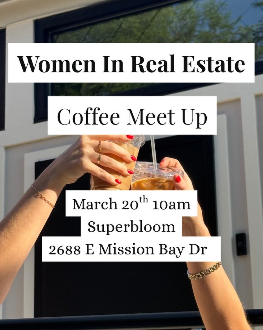 Real estate can feel lonely&hellip; but it doesn&rsquo;t have to ☕

Join us this Friday for a Women in Real Estate Coffee Meet Up &mdash; a space to connect, share, and be around women who get it.

Good coffee, better conversations. 💜

See you at Su