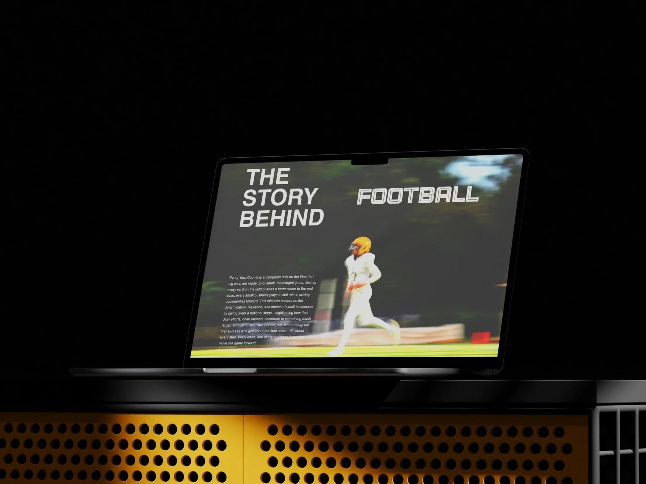 EVERY YARD COUNTS | advertisement campaign & brand extension