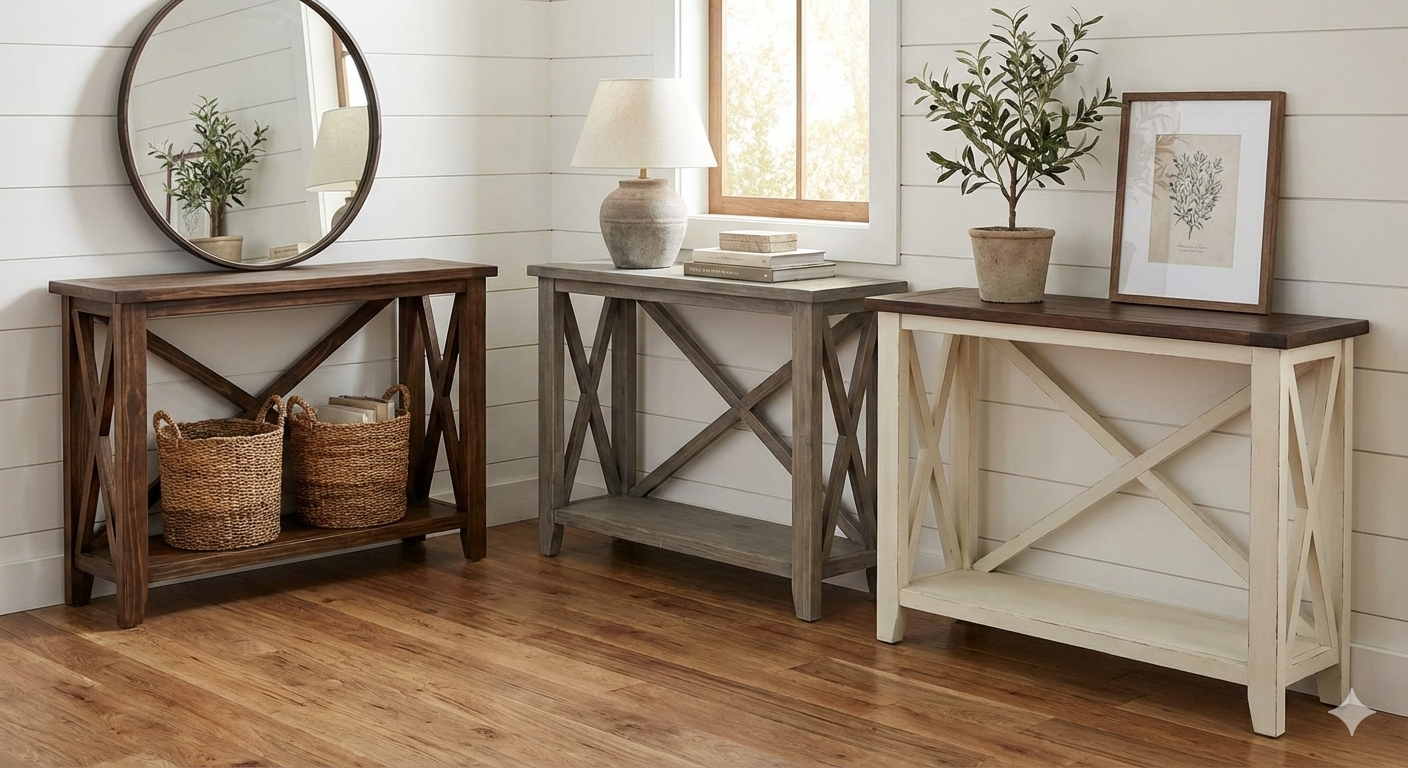 Farmhouse Console Table