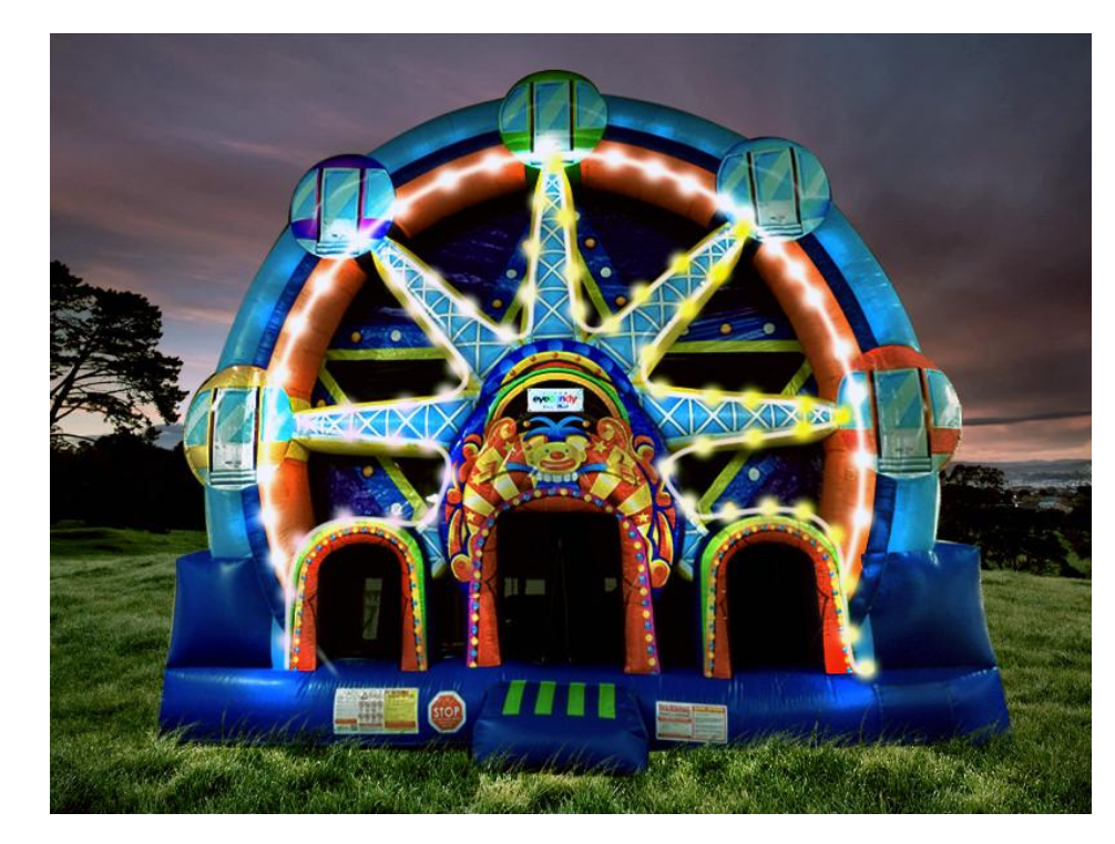 indianapolis carnival inflatable combo rental