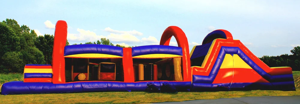 obstalce course inflatable rental