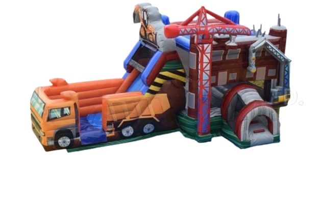construction-bounce-house-rental-slide