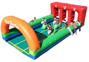 inflatable+horse+race+rental