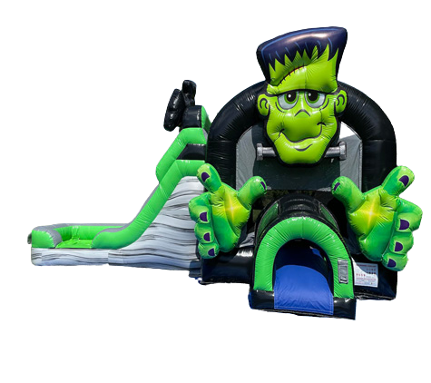 Frankenstien-Bounce-House-Combo-Rental