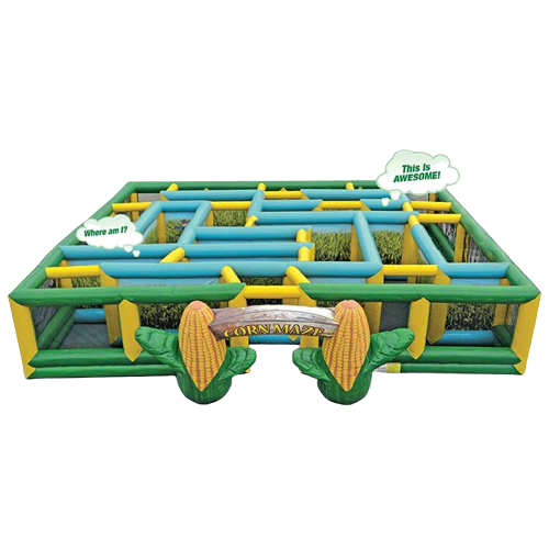 corn-maze-inflatable-rental