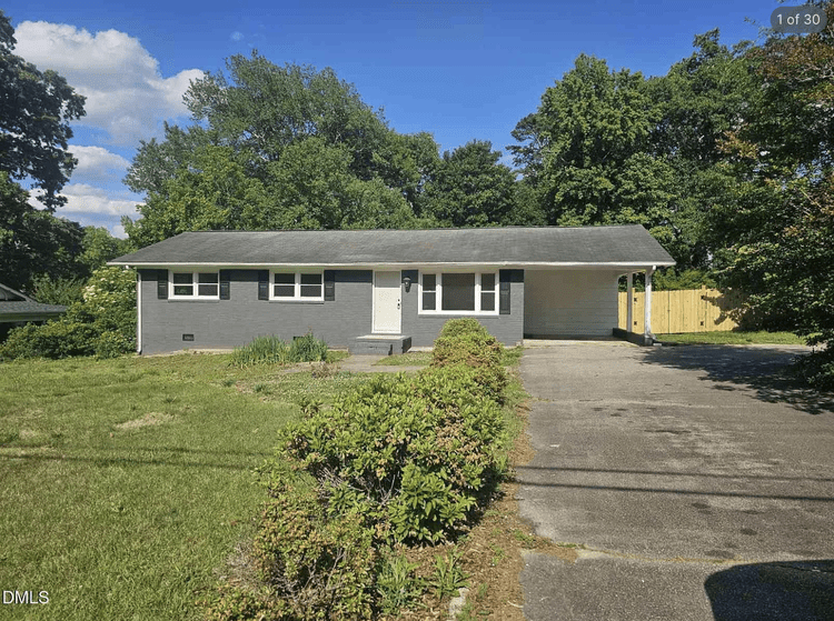 Published sold property in Raleigh, North Carolina