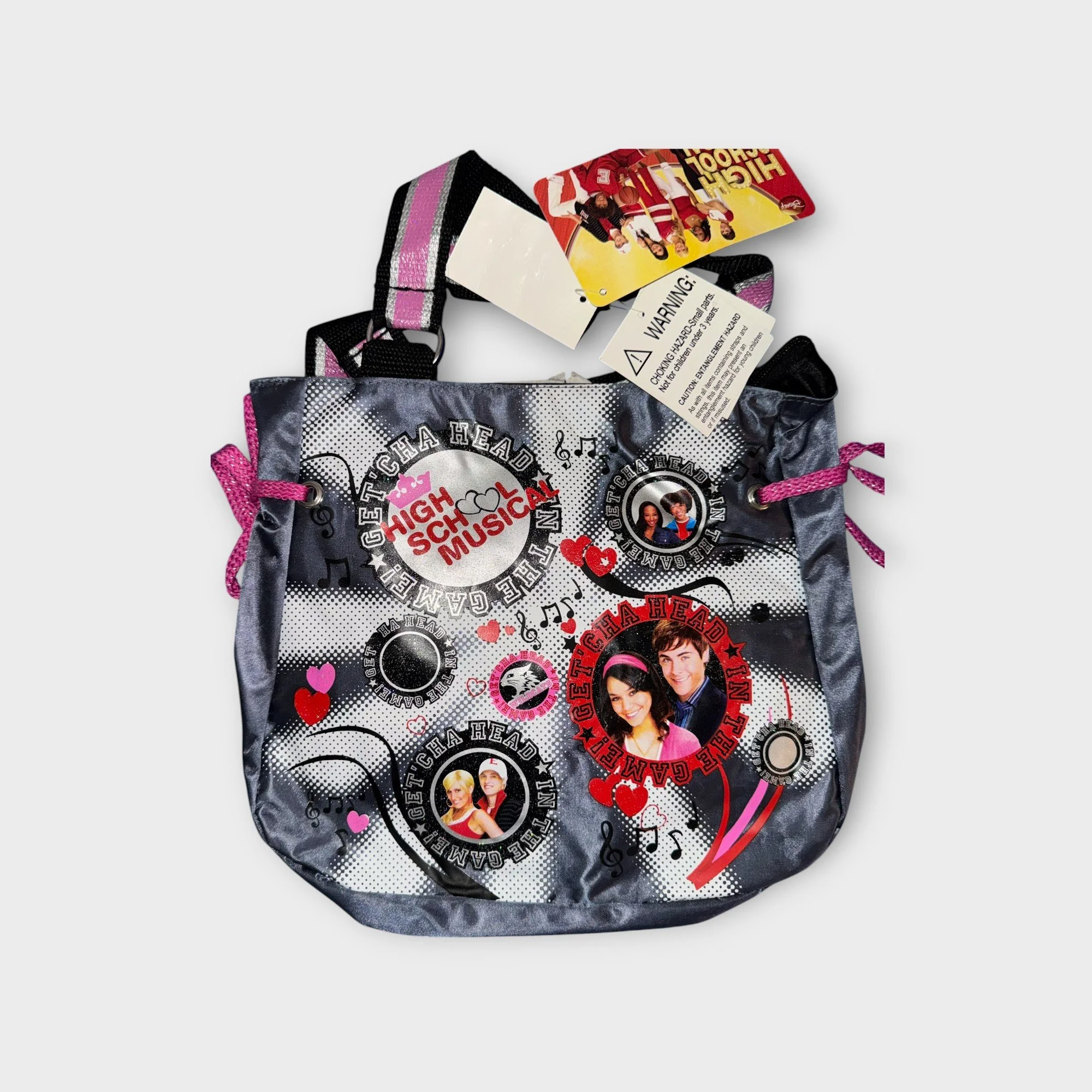 Disney High School Musical "Shine" Black Tote
